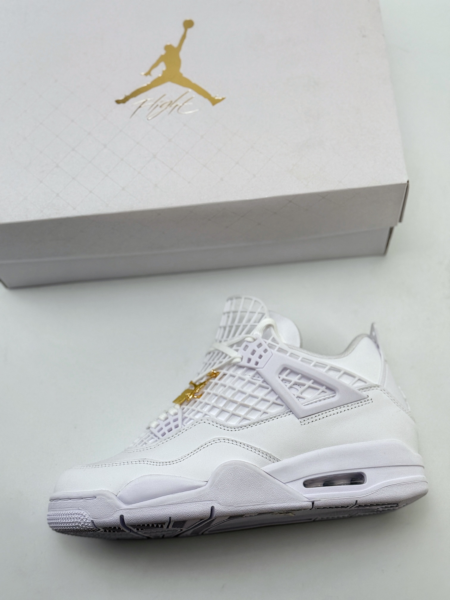 Nike Air Jordan 4 Retro 乔丹四代 “Net” 纯白 FV7251-107