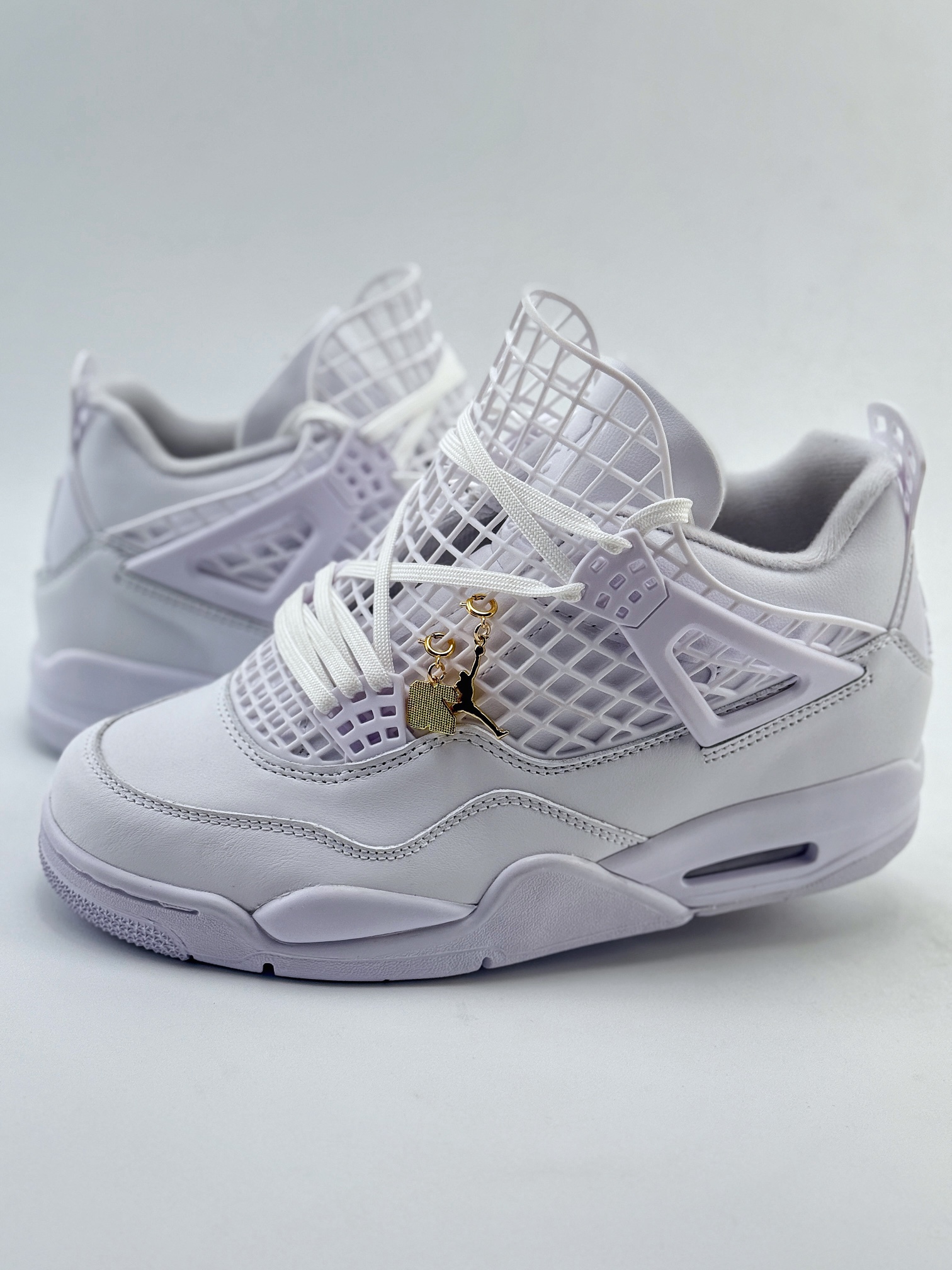 Nike Air Jordan 4 Retro 乔丹四代 “Net” 纯白 FV7251-107