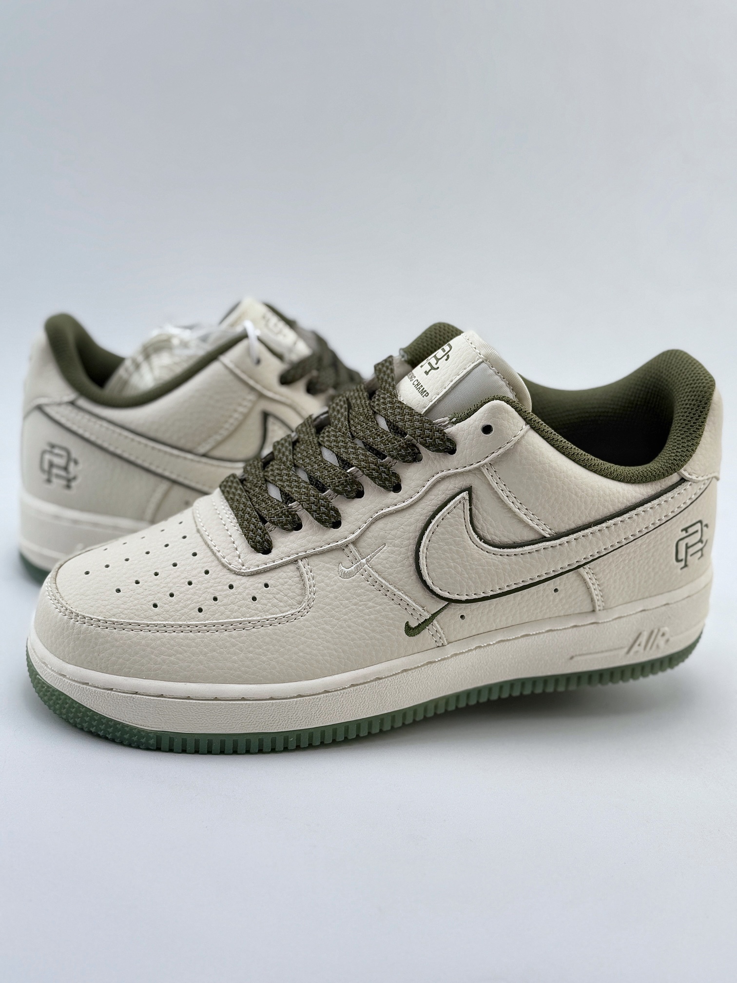 Nike Air Force 1 Low 07 x Reigning Champ 米绿双小钩 RC2369-173