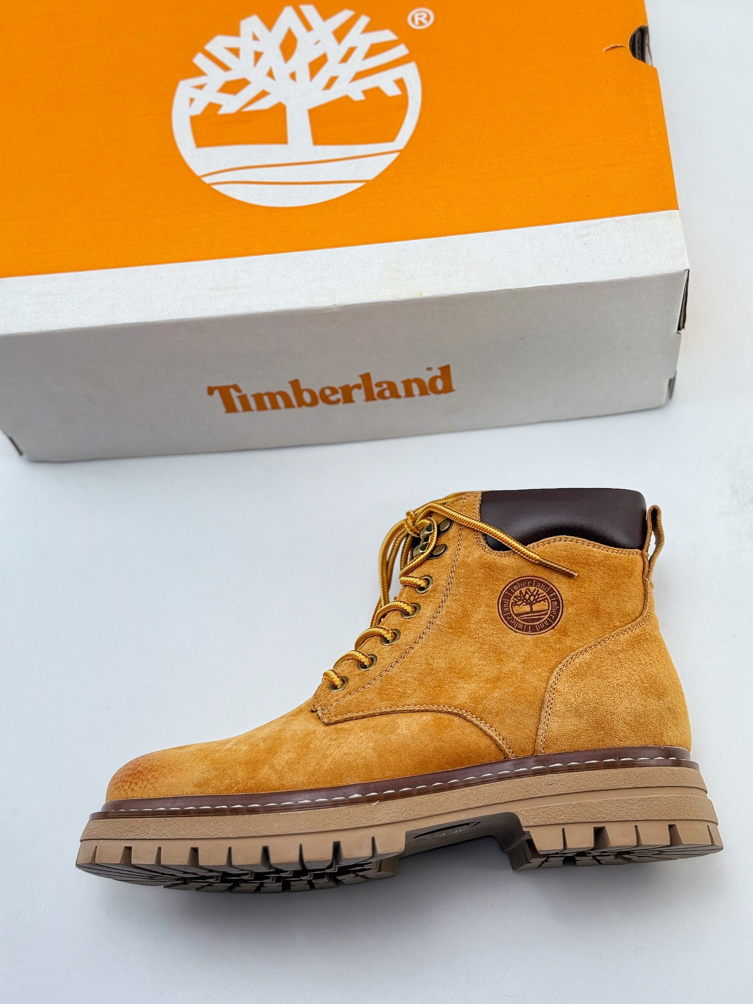 新货#Timberland添柏岚/天伯伦户外高帮休闲大黄靴系列