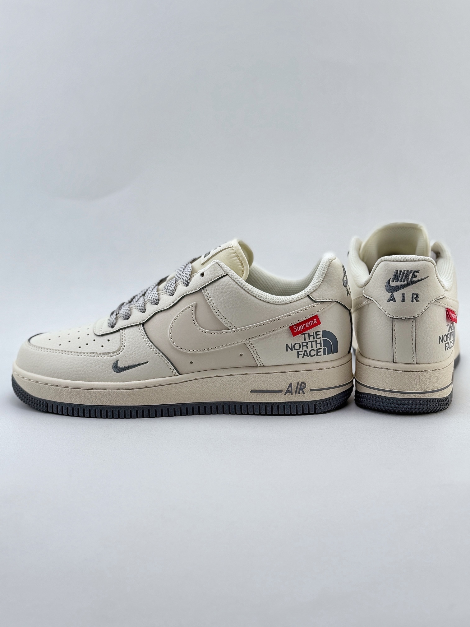 Nike Air Force 1 Low 07 x The North Face 米白灰小钩满天星 XZ1996-710