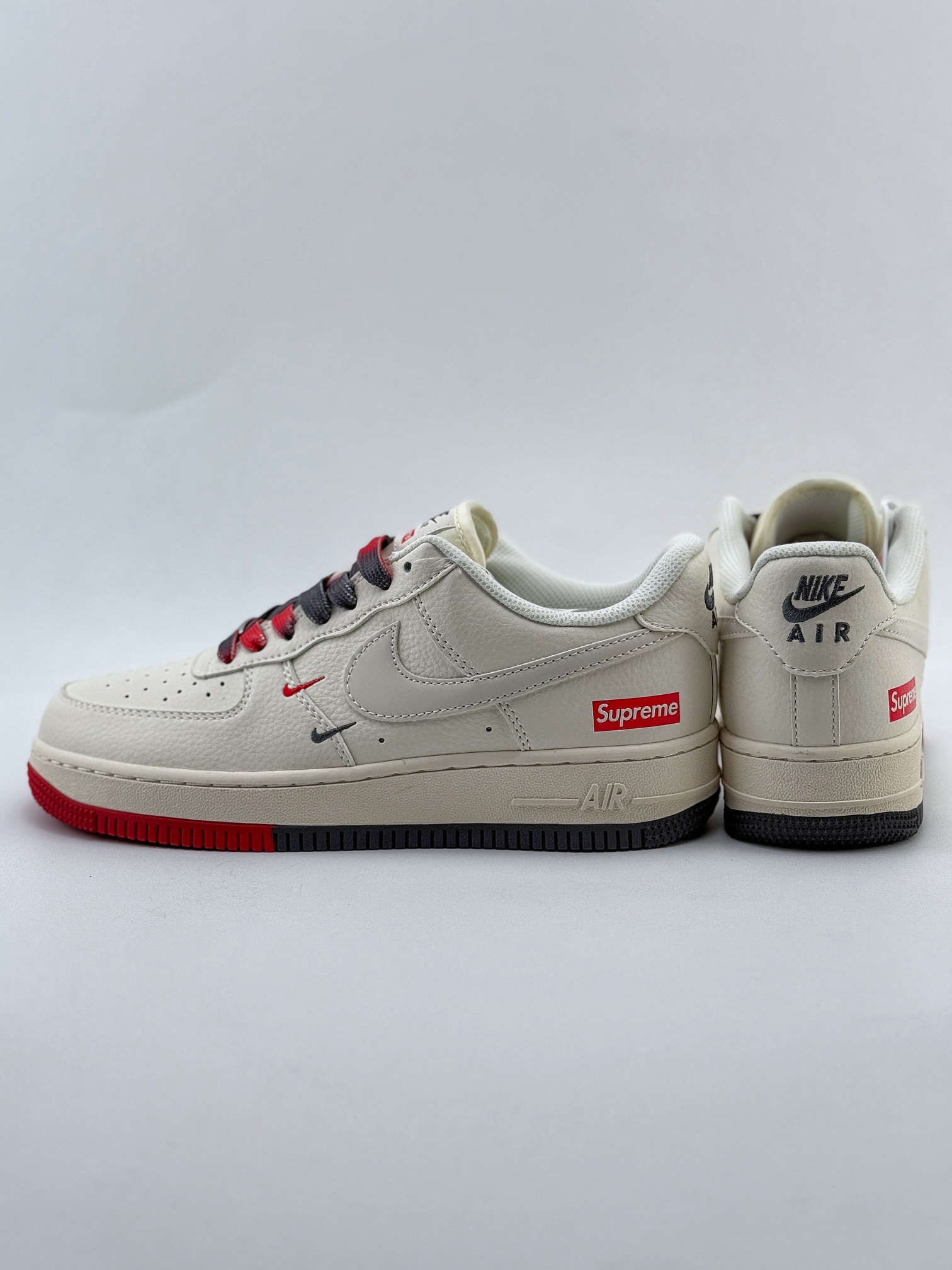 Nike Air Force 1 Low 07 x Supreme 米白双小钩 XZ6188-228