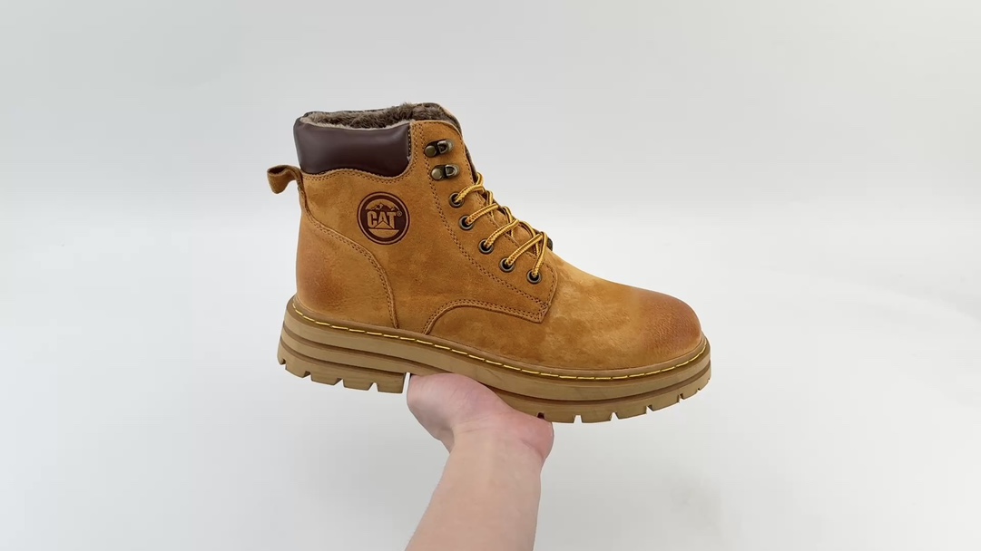 classic and versatile outdoor leisure yellow boots series - Shoe