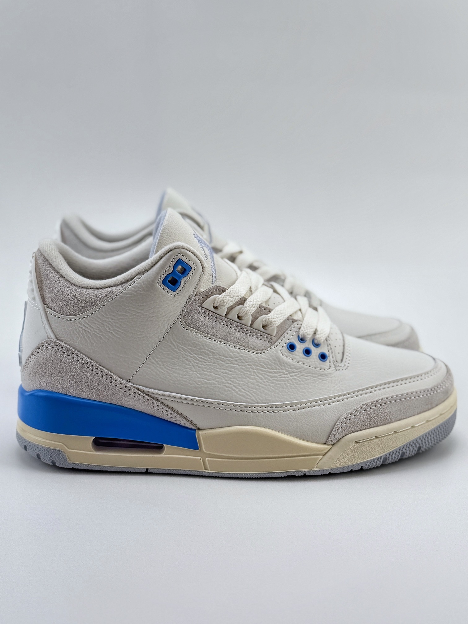 Air Jordan 3 retro 复古白蓝 潮流复古篮球鞋 CT8532-101