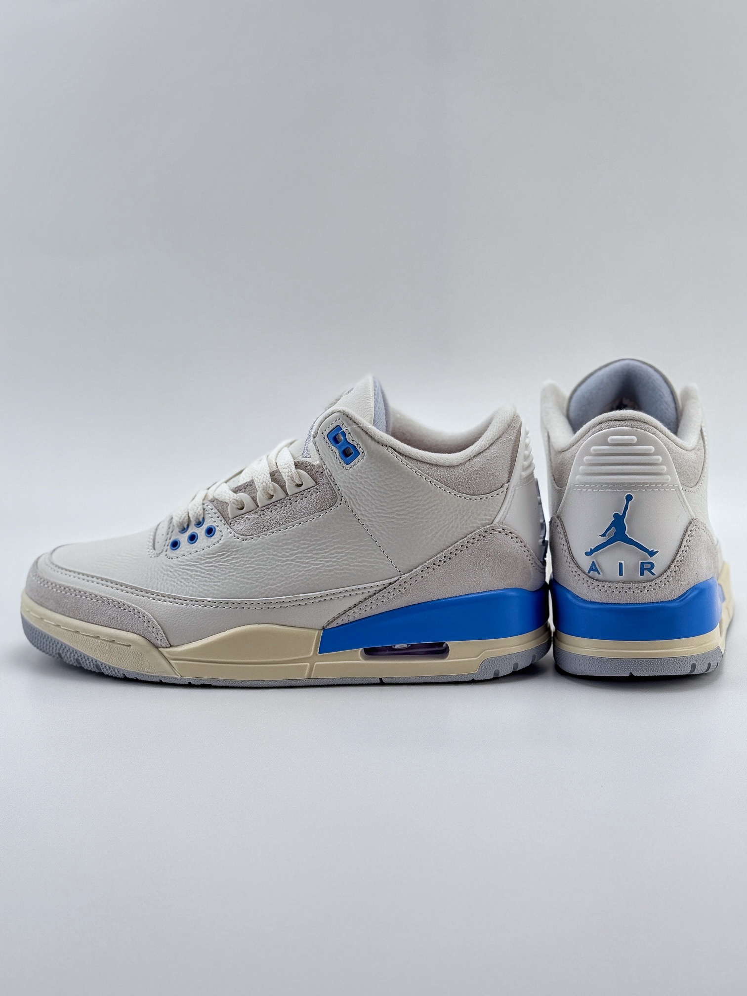 Air Jordan 3 retro 复古白蓝 潮流复古篮球鞋 CT8532-101