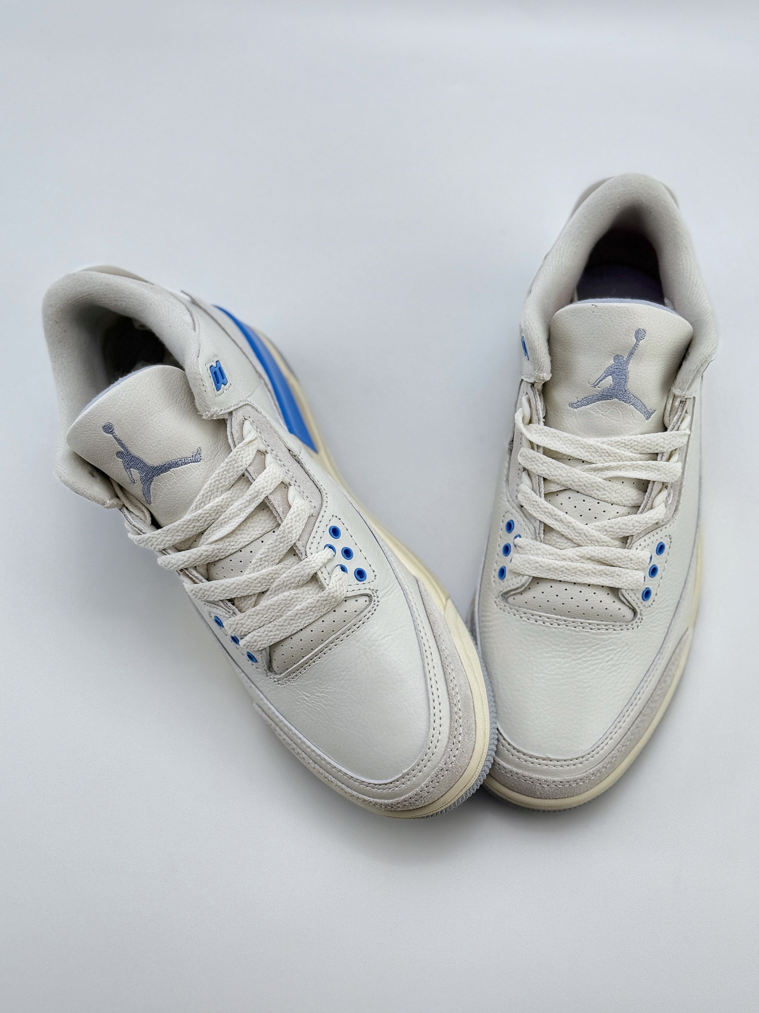 Air Jordan 3 retro 复古白蓝 潮流复古篮球鞋 CT8532-101