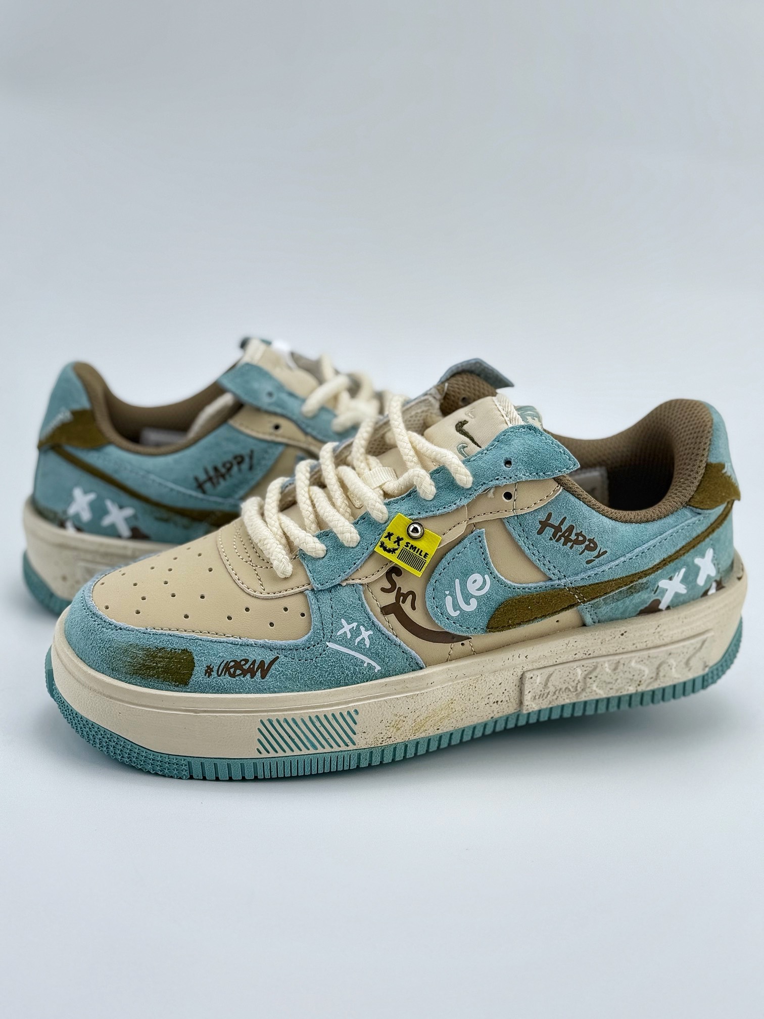 Nike Air Force 1 Low 07 XX 蓝黄涂鸦 CW6688-508