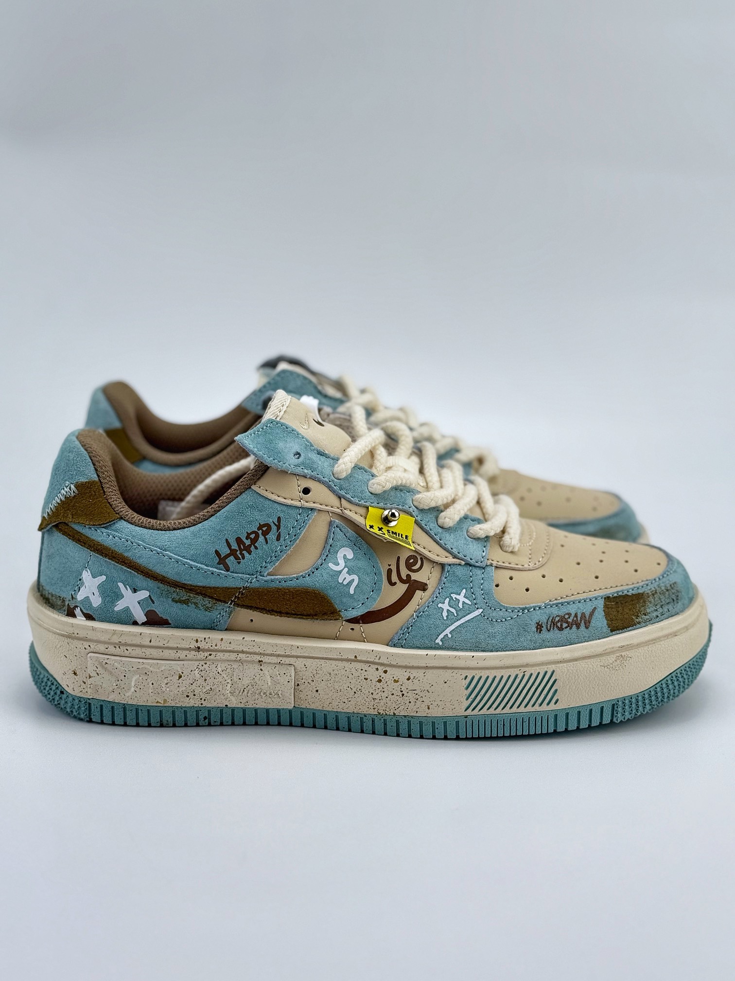 Nike Air Force 1 Low 07 XX 蓝黄涂鸦 CW6688-508