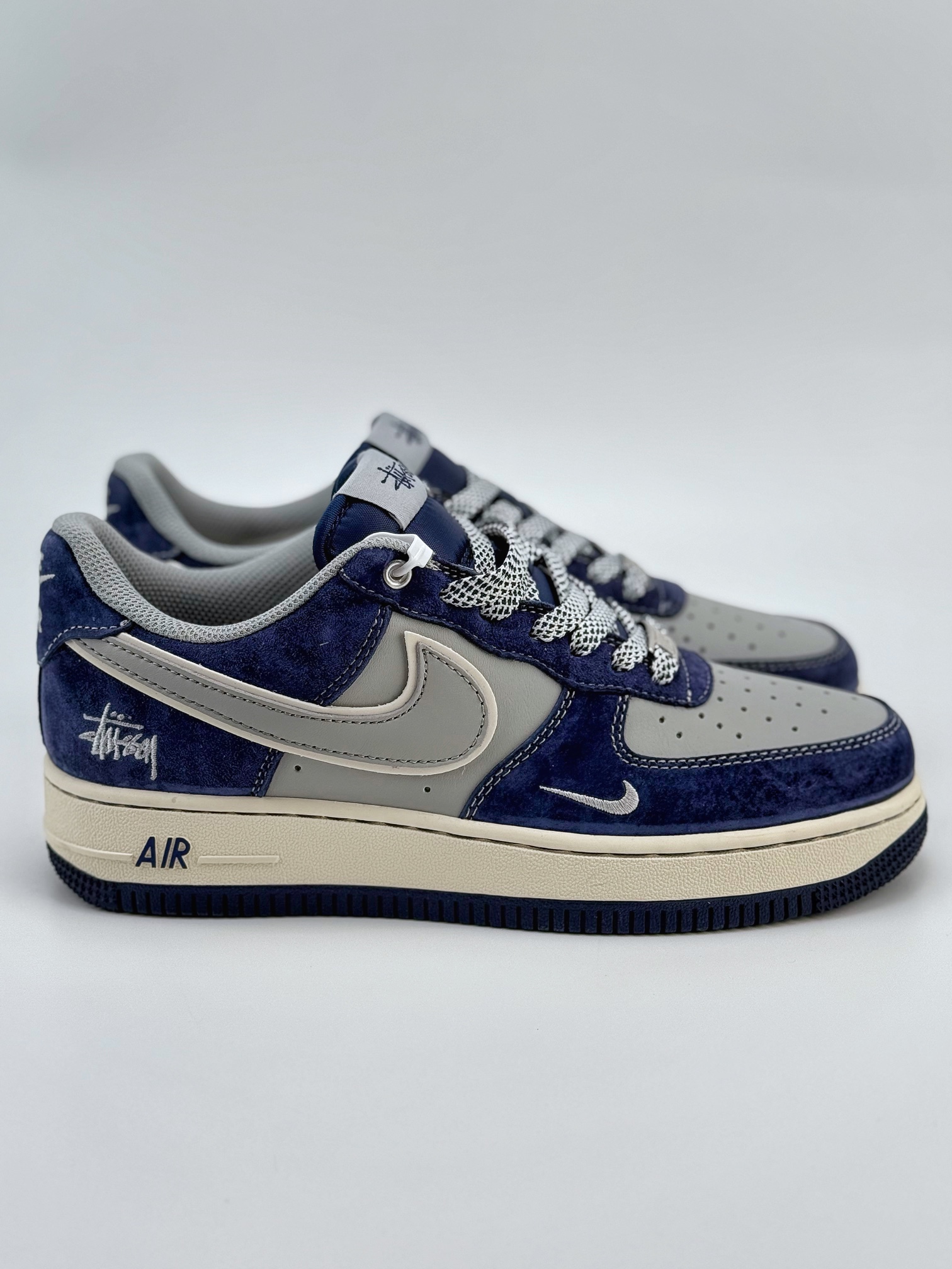 Nike Air Force 1 Low 07 x Stussy 蓝灰小钩满天星 SJ6698-007