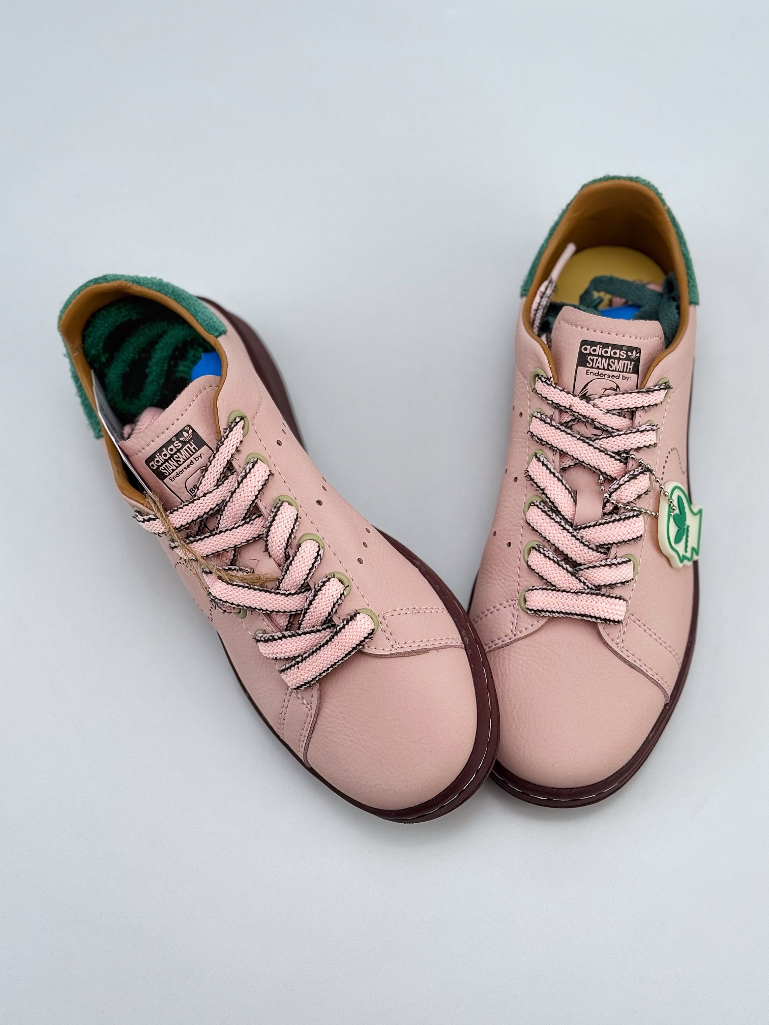 adidas originals x Brain Dead STAN SMITH 全新单层工艺 IH3434