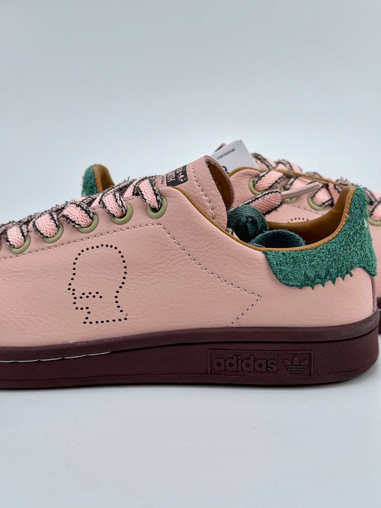 adidas originals x Brain Dead STAN SMITH 全新单层工艺 IH3434