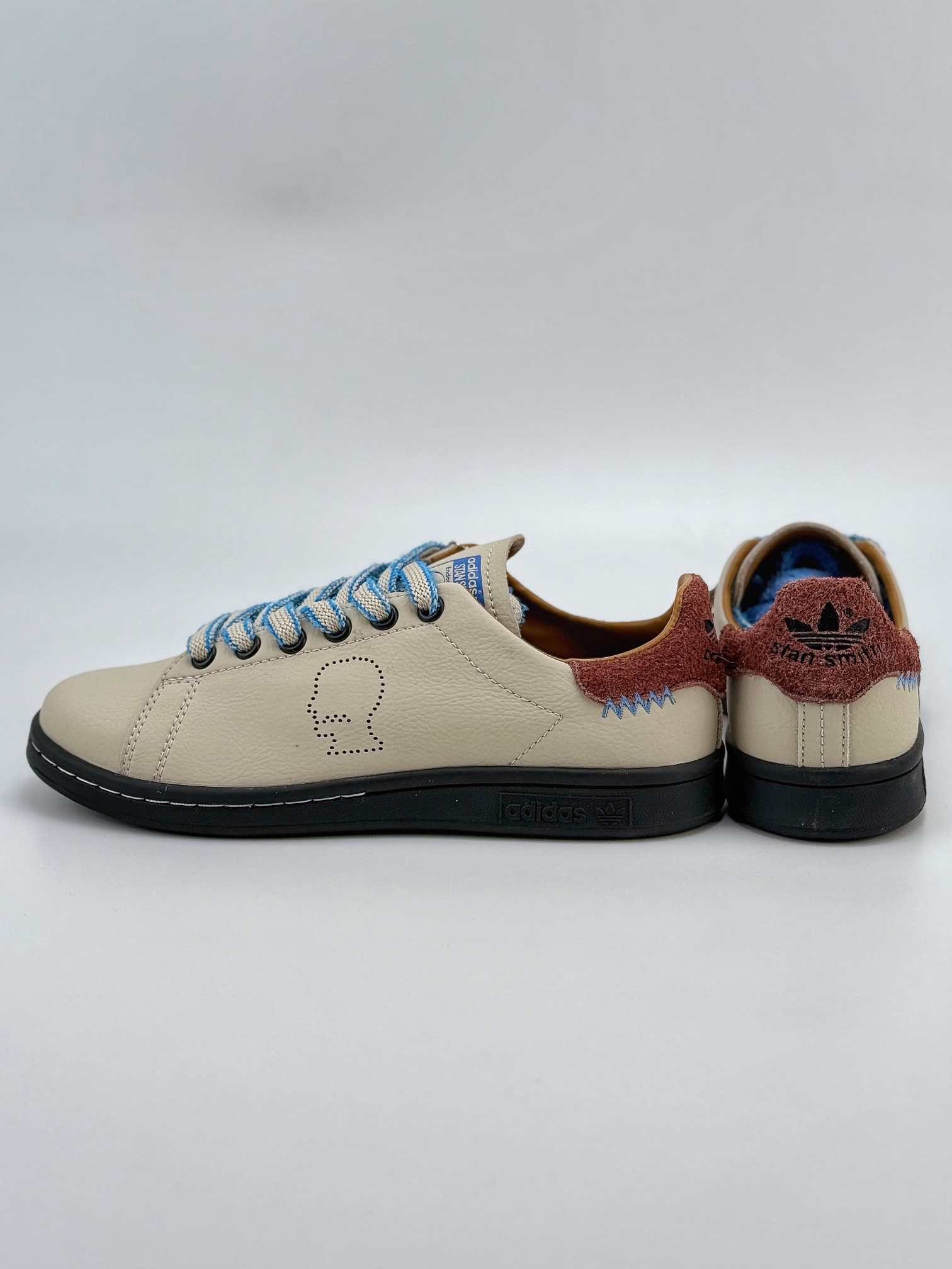 adidas originals x Brain Dead STAN SMITH 全新单层工艺 IH3432