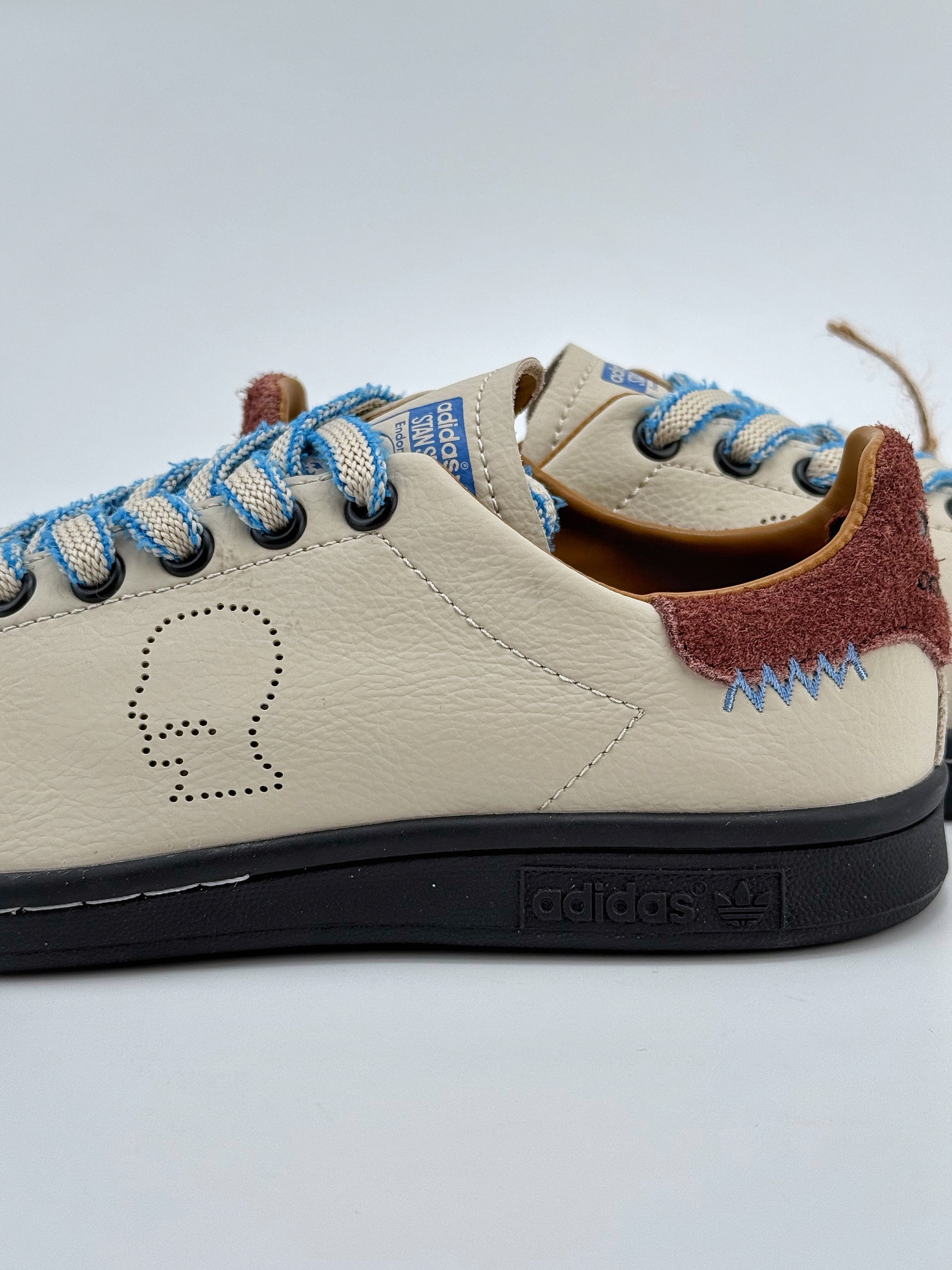 adidas originals x Brain Dead STAN SMITH 全新单层工艺 IH3432