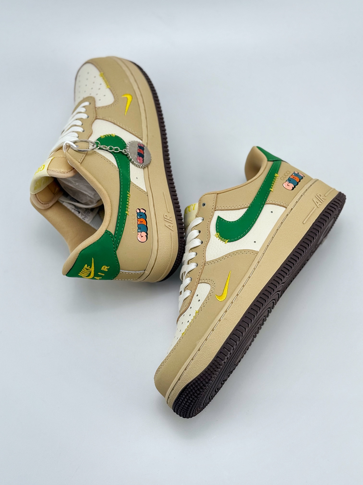 Nike Air Force 1 Low 07 x GUCCI 米黄绿 KK1988-024