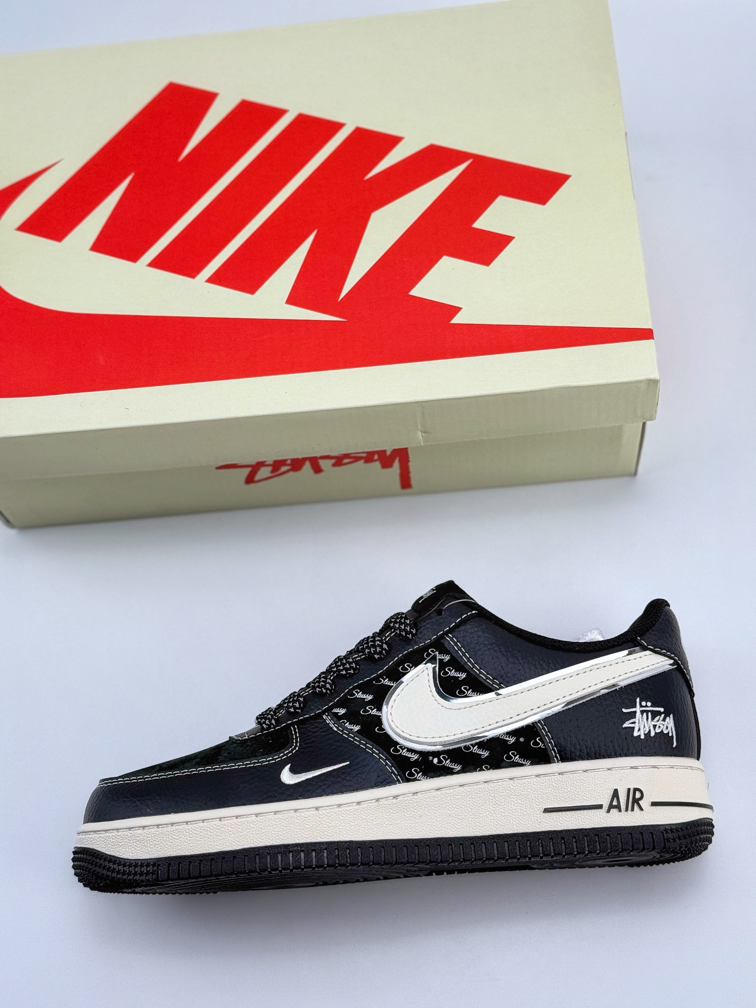 Nike Air Force 1 Low 07 x Stussy 黑米小钩满天星 XZ6188-311