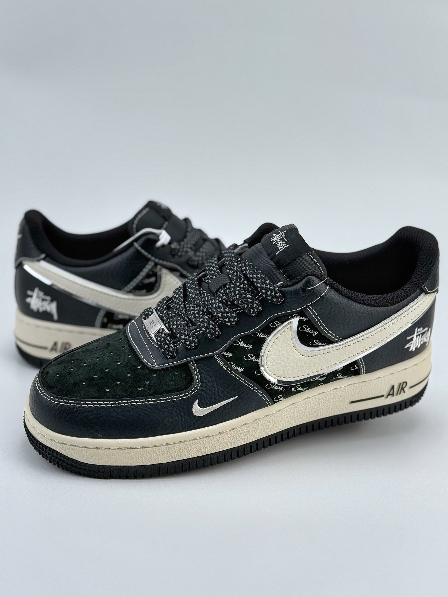Nike Air Force 1 Low 07 x Stussy 黑米小钩满天星 XZ6188-311