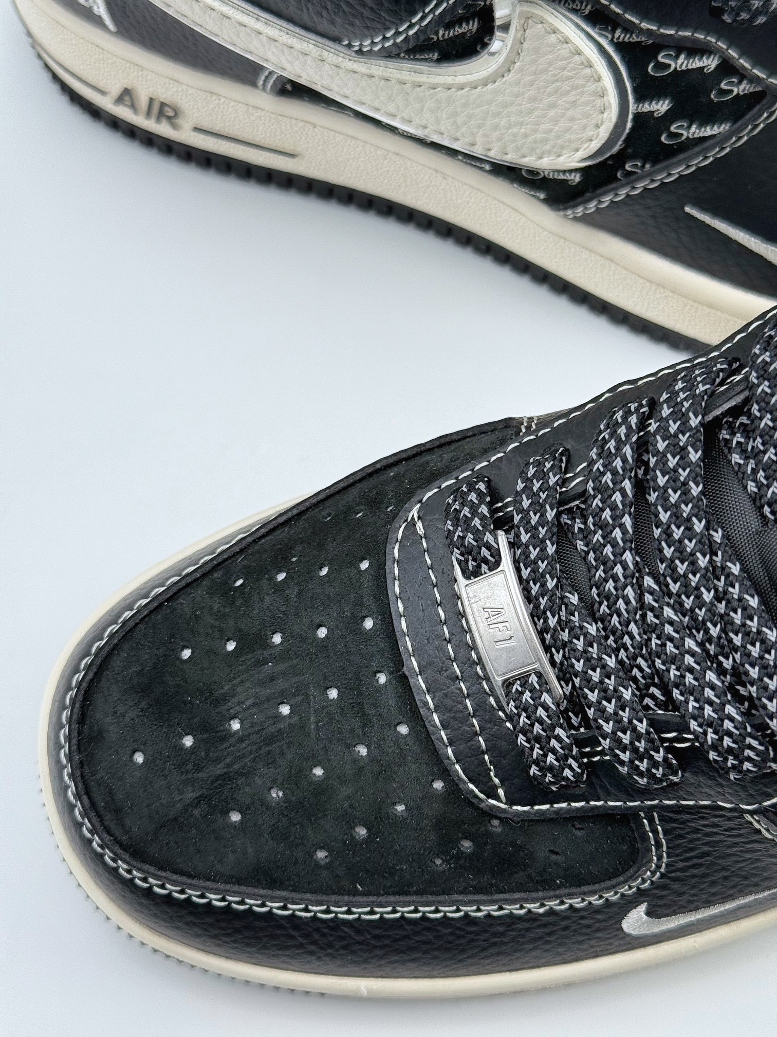 Nike Air Force 1 Low 07 x Stussy 黑米小钩满天星 XZ6188-311