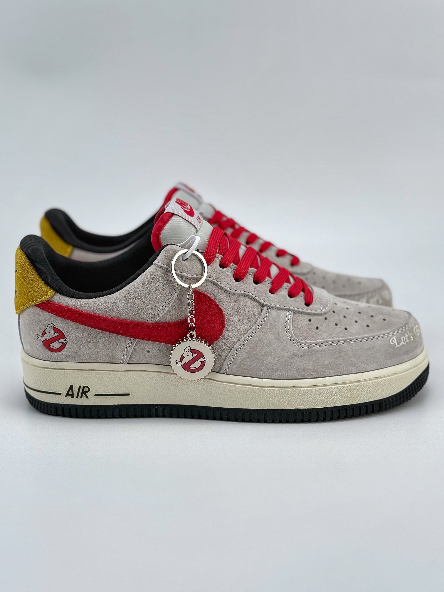 Nike Air Force 1 Low 07 灰红黄尾 KK1988-020