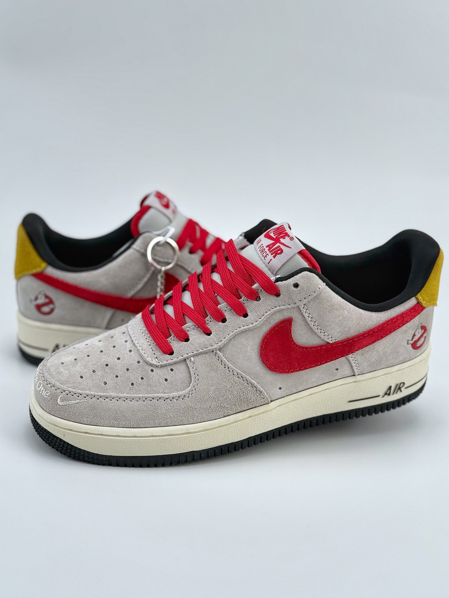 Nike Air Force 1 Low 07 灰红黄尾 KK1988-020