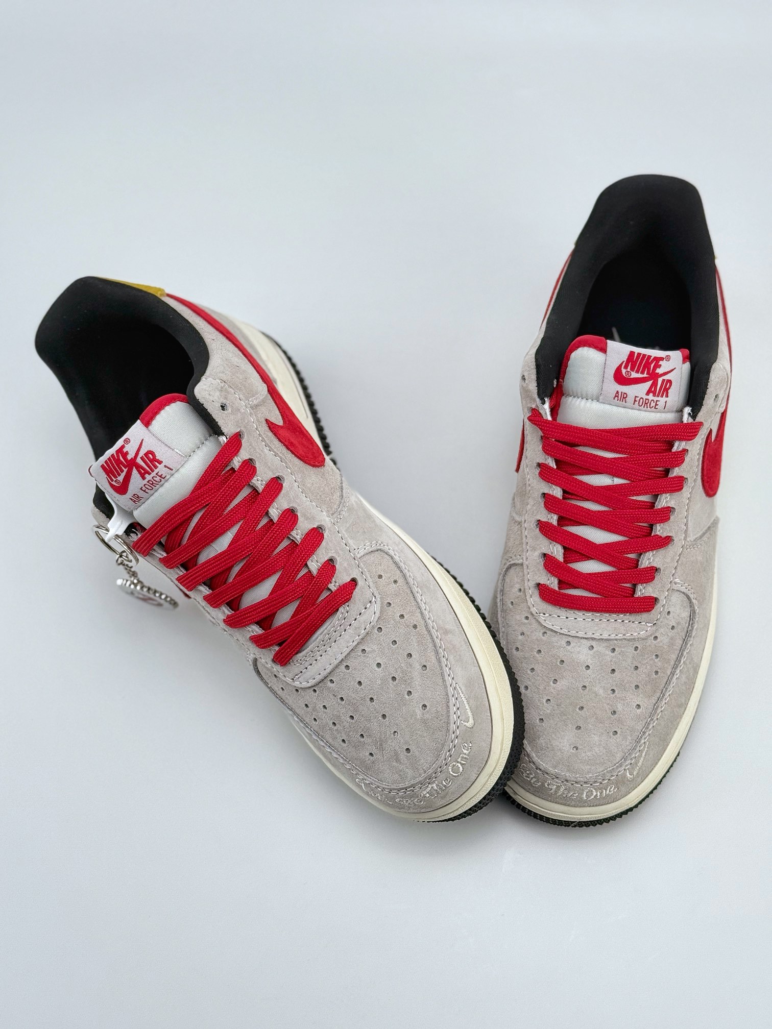 Nike Air Force 1 Low 07 灰红黄尾 KK1988-020