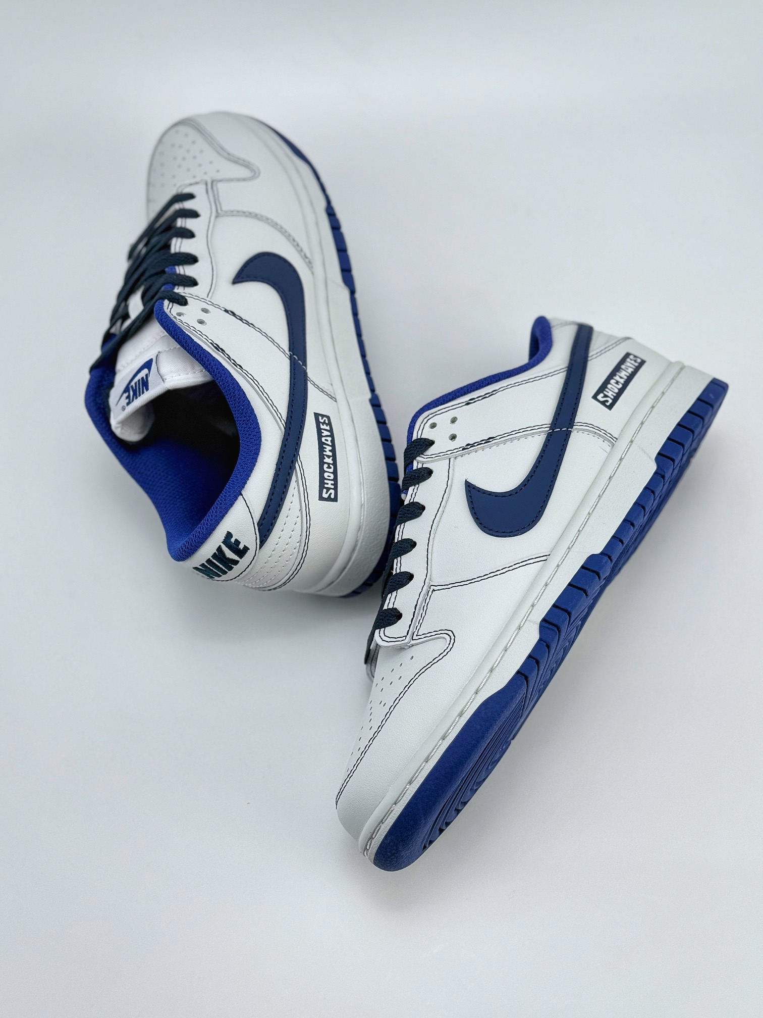 Nike SB Dunk Low NO.205 线条蓝熊猫 白蓝 DD1503-119