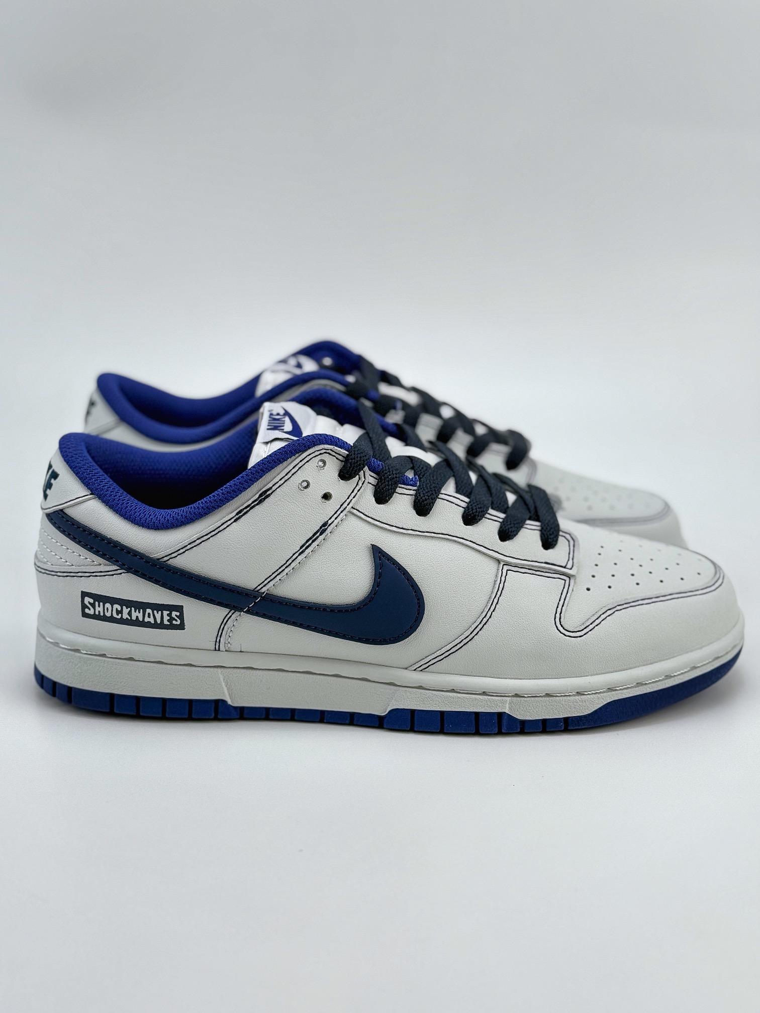 Nike SB Dunk Low NO.205 线条蓝熊猫 白蓝 DD1503-119