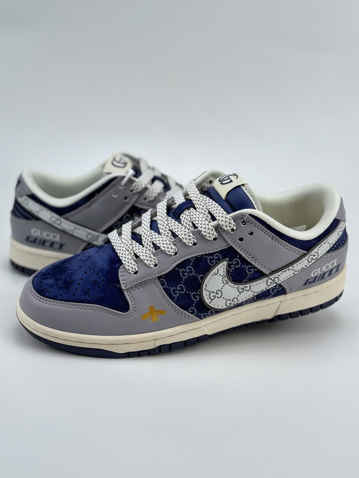 Nike SB Dunk Low x GUCCI 灰蓝白满天星 FC1688-195