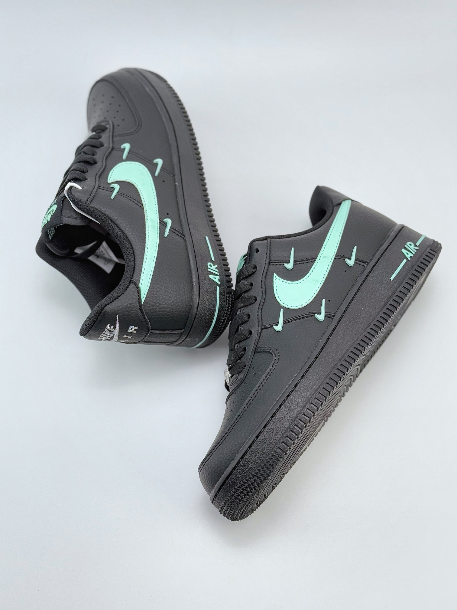 Nike Air Force 1 Low 07 黑蒂芙尼绿四铁钩  CW2288-111