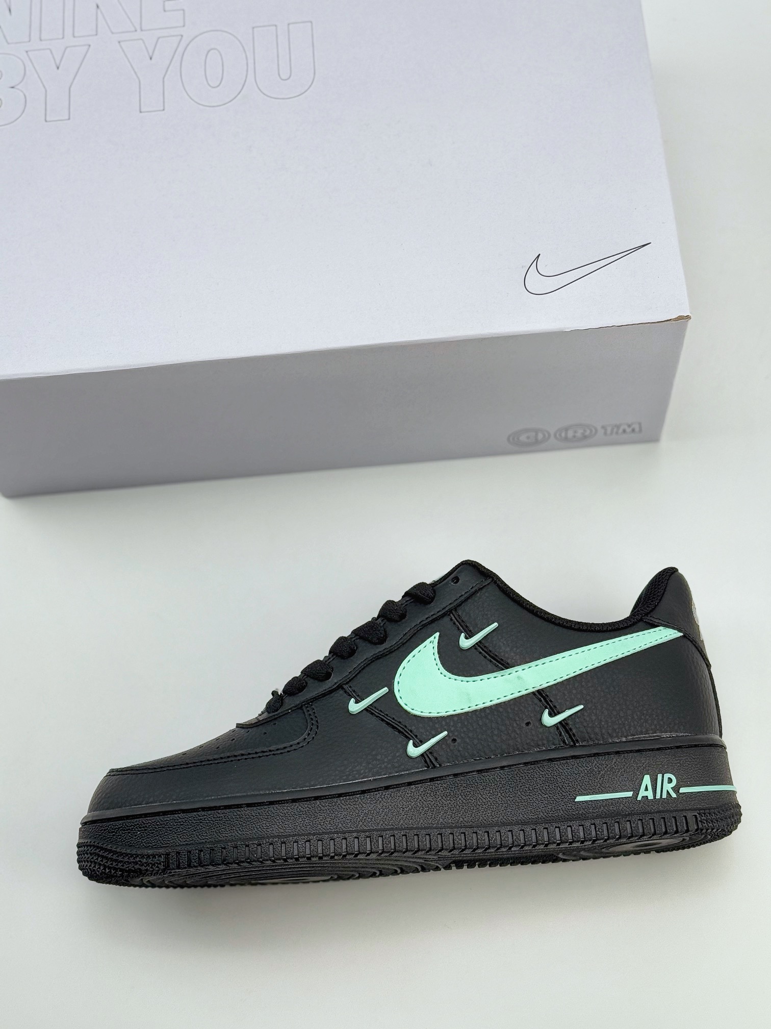 Nike Air Force 1 Low 07 黑蒂芙尼绿四铁钩  CW2288-111