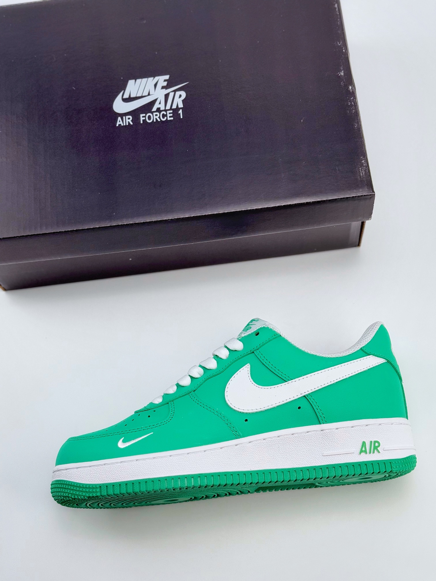 Nike Air Force 1 Low 07 绿白小钩  315122-101