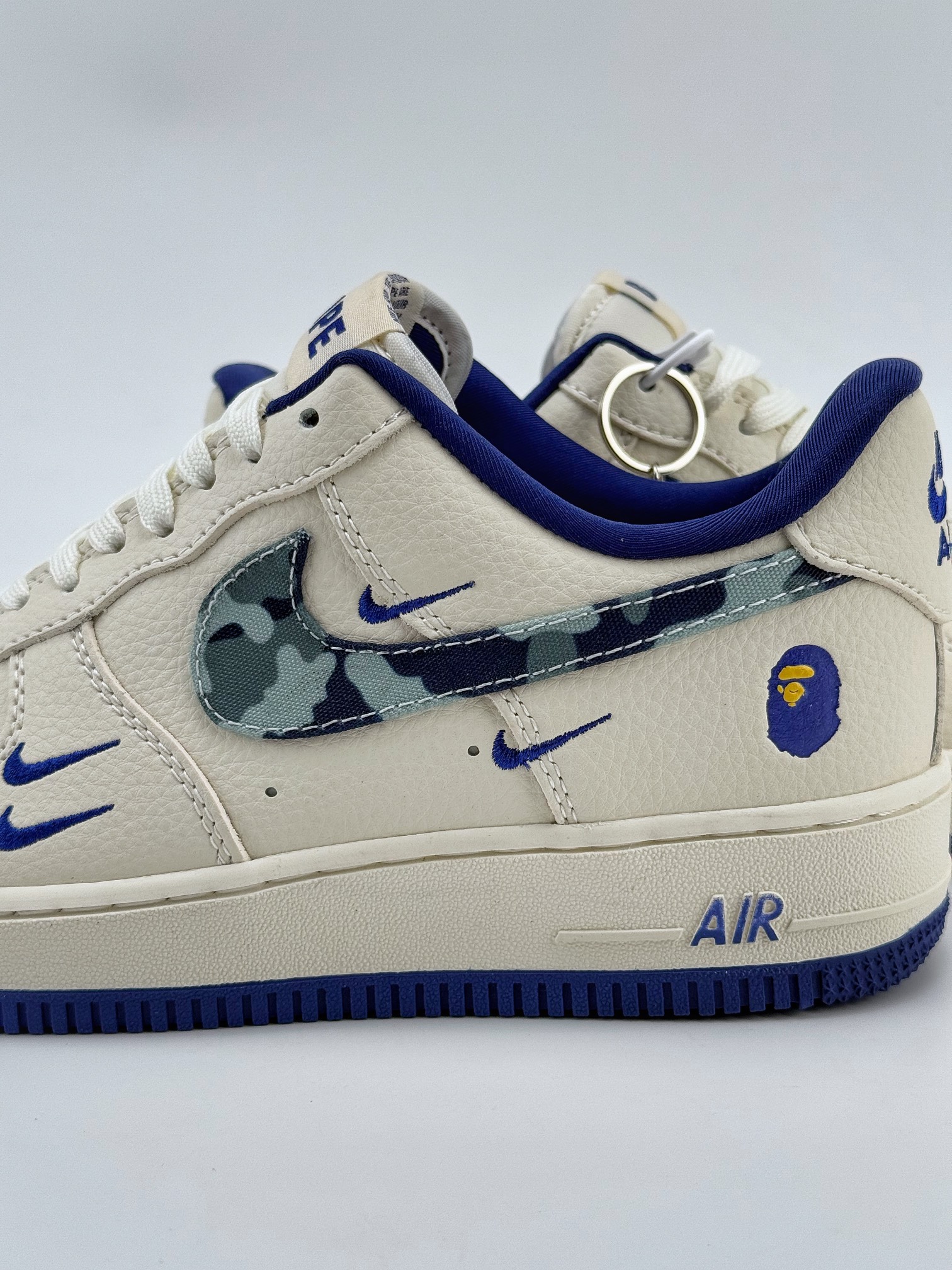 Nike Air Force 1 Low 07 x BAPE 米蓝四小钩  KK1988-036