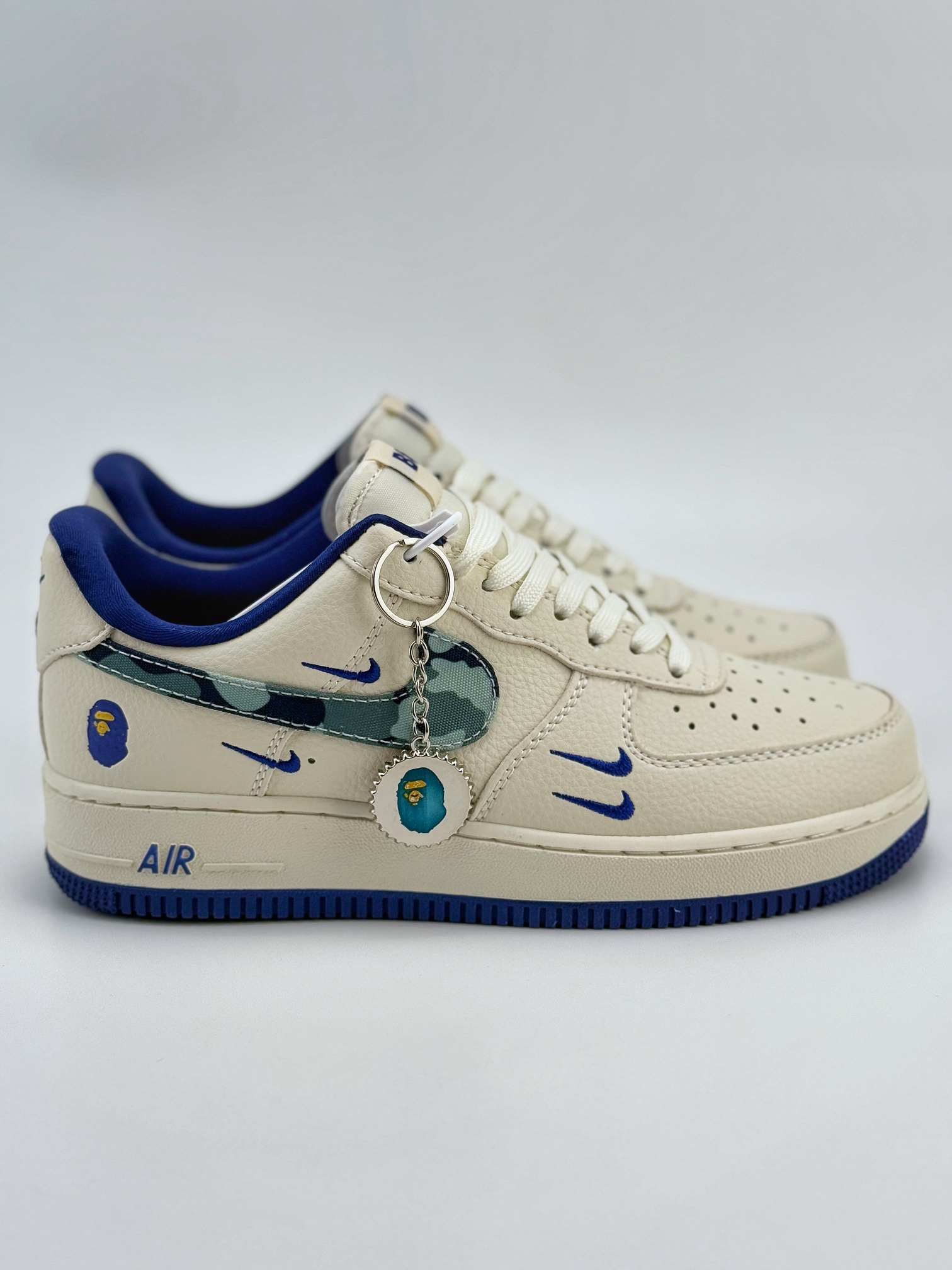 Nike Air Force 1 Low 07 x BAPE 米蓝四小钩  KK1988-036