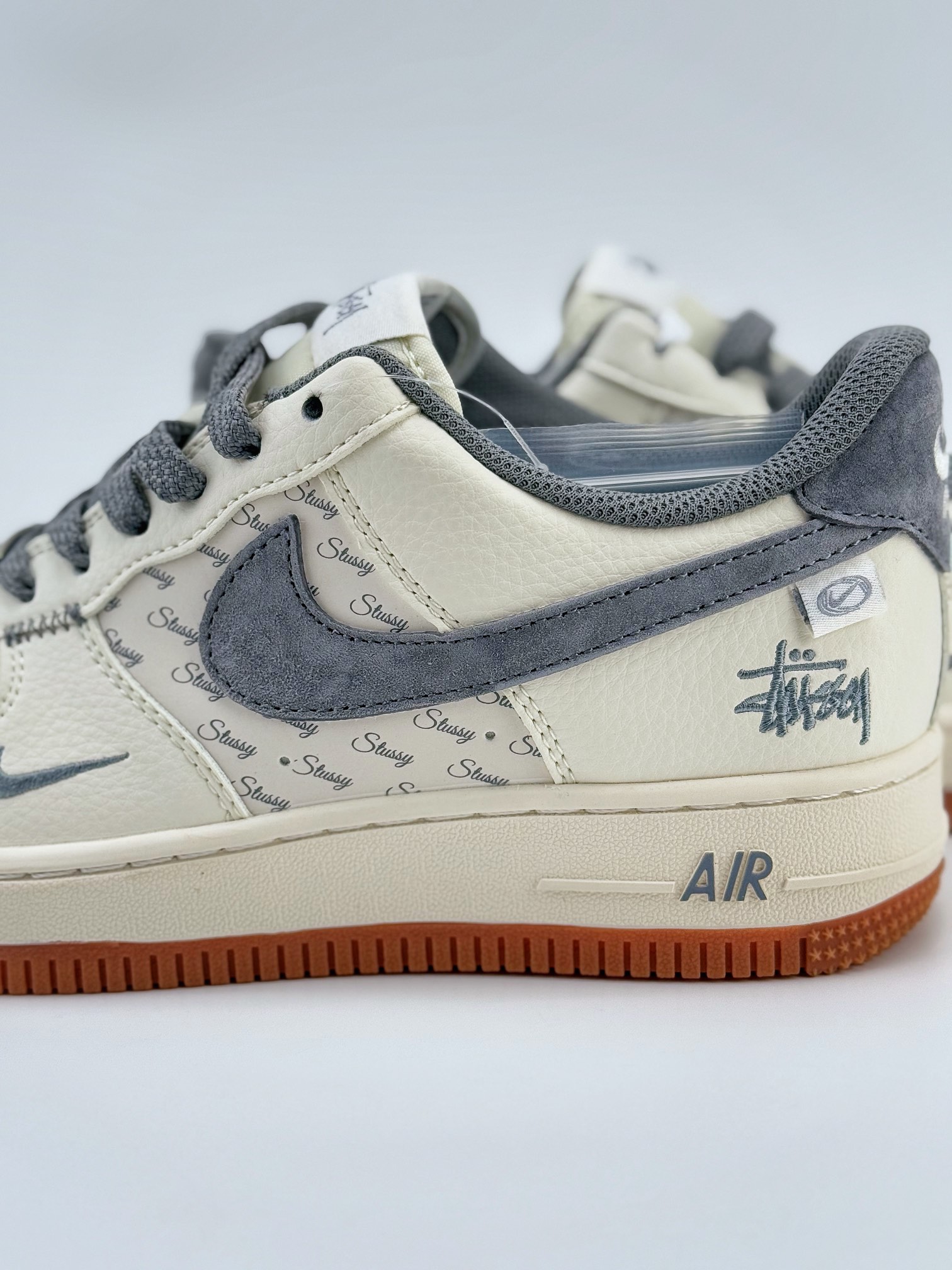 Nike Air Force 1 Low 07 x Stussy 米灰小钩满天星  XZ6188-256