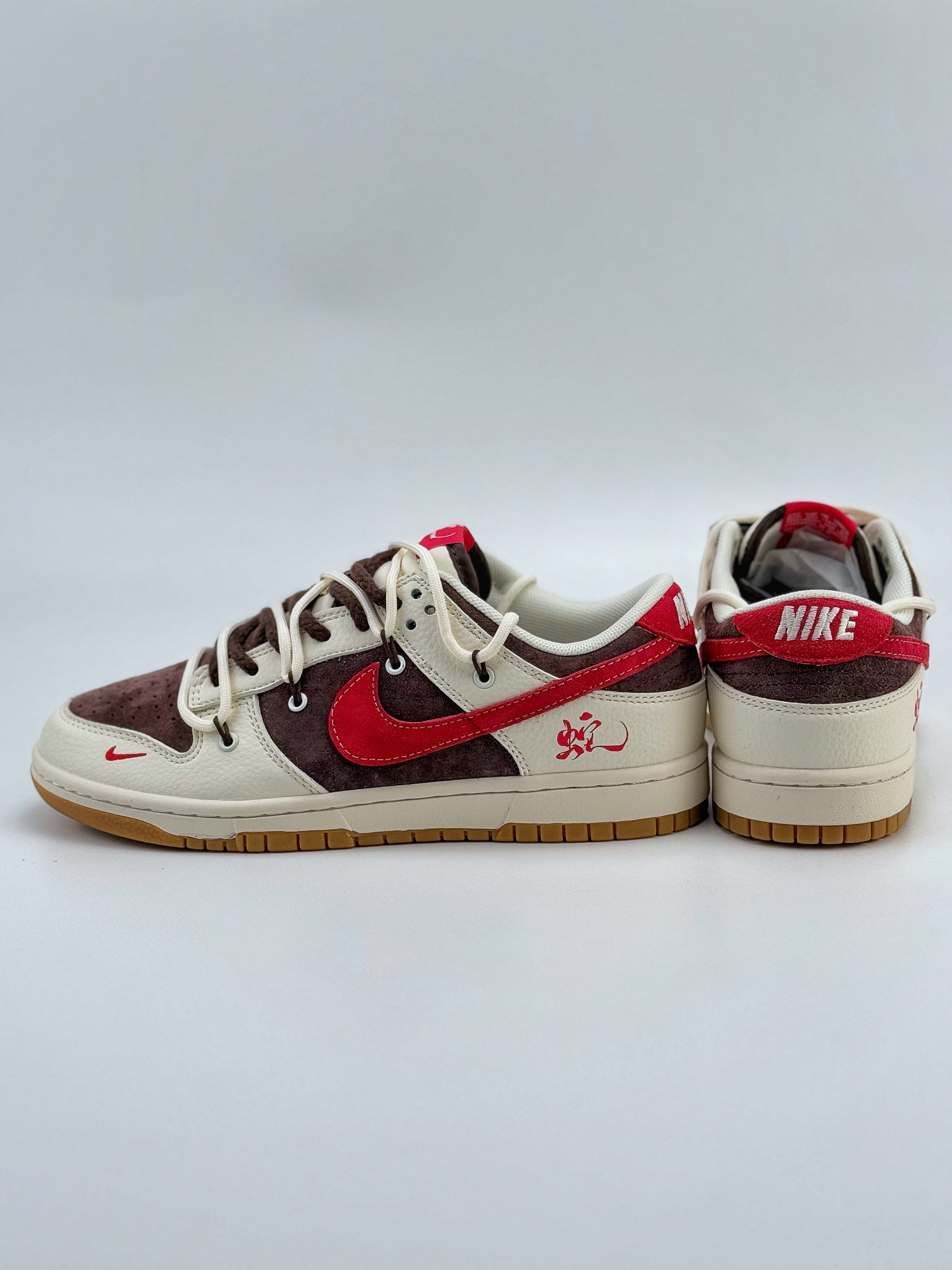 Nike SB Dunk Low 蛇年限定 米棕红小钩绑带  YX5066-266