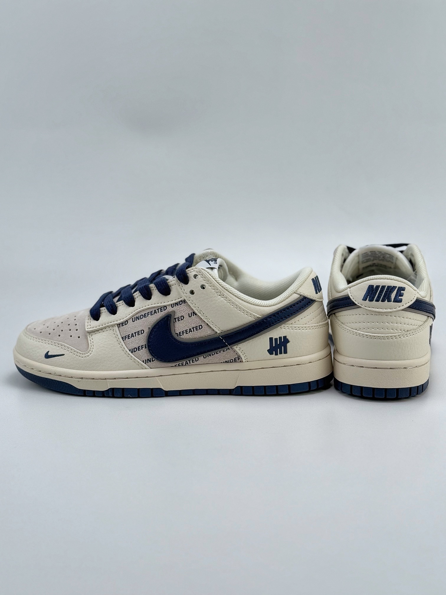 Nike SB Dunk Low x UNDEFEATED 米深蓝小钩  XX2026-666