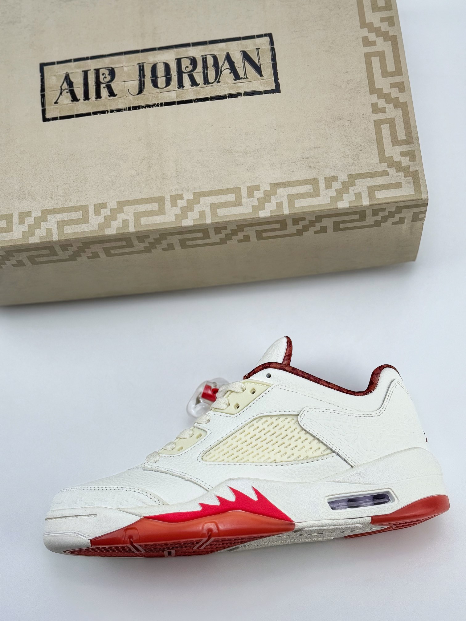 Air Jordan 5 Retro Low ”EL GRITO” 白绿 CW4204-100