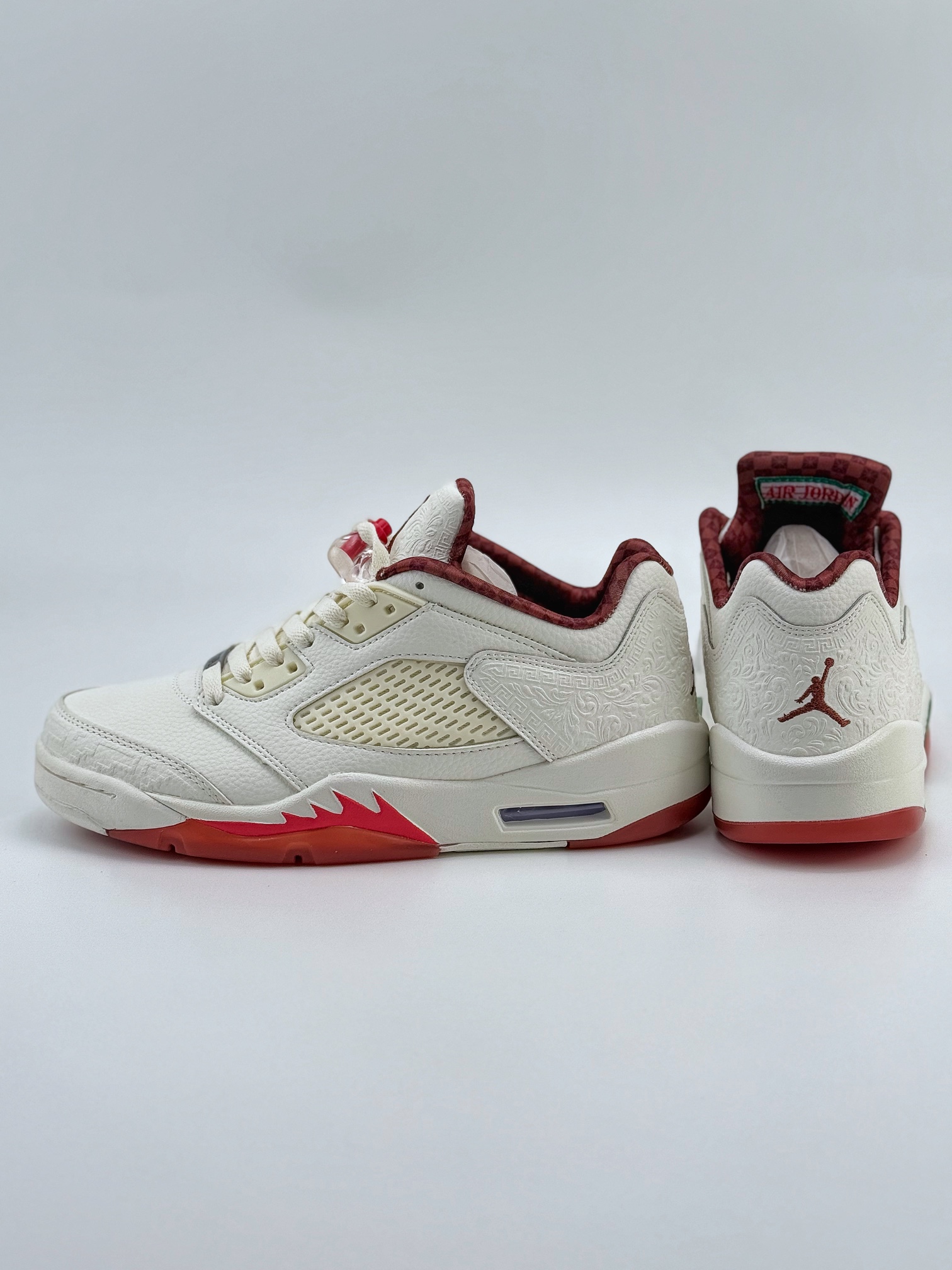 Air Jordan 5 Retro Low ”EL GRITO” 白绿 CW4204-100