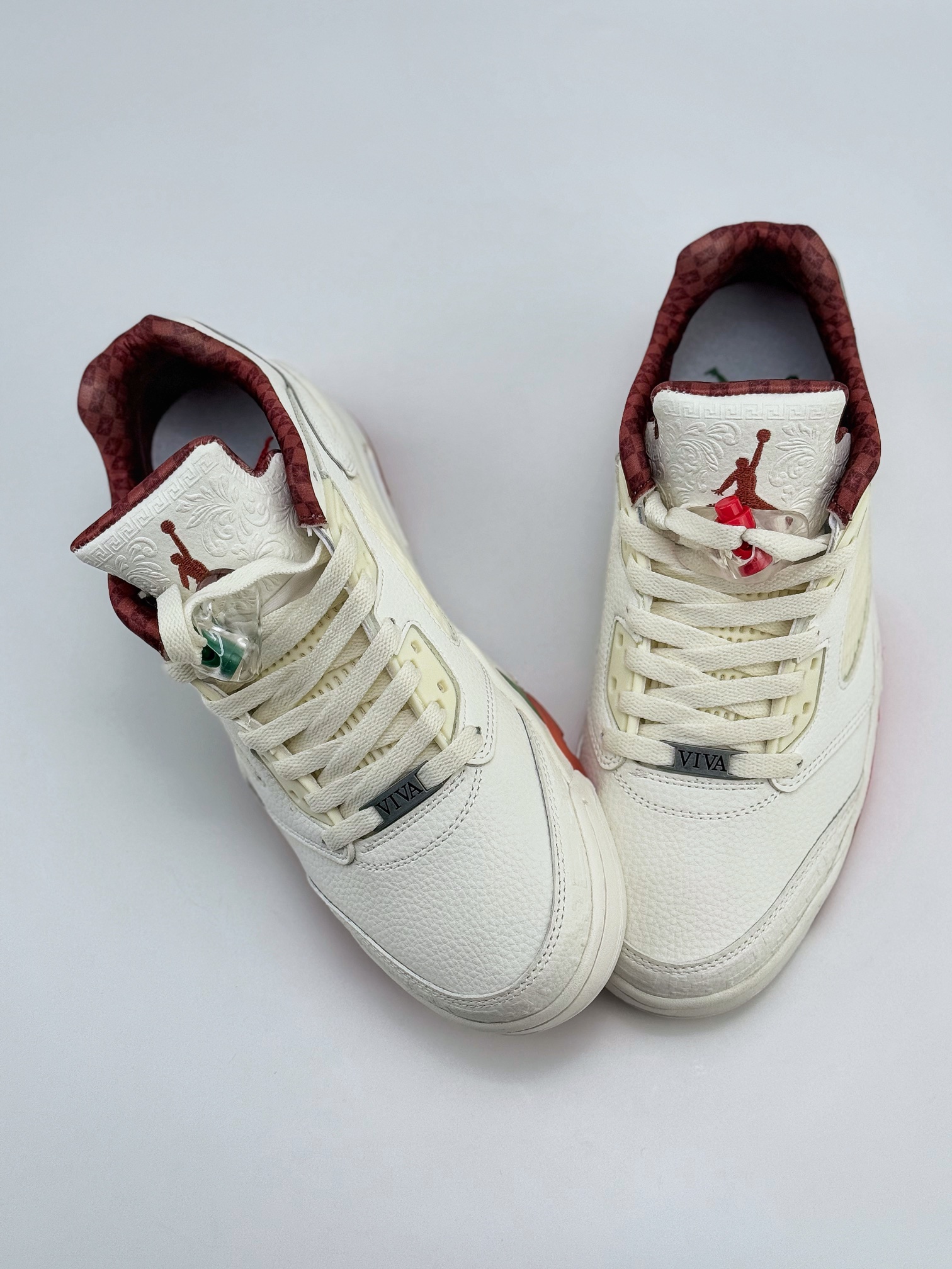 Air Jordan 5 Retro Low ”EL GRITO” 白绿 CW4204-100