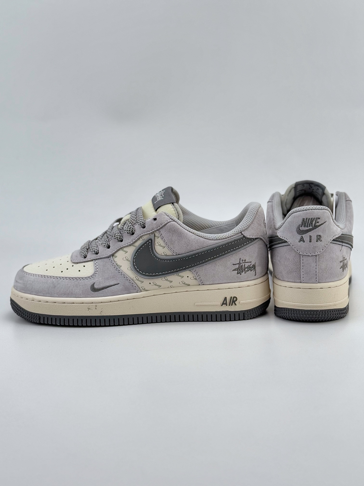 Nike Air Force 1 Low 07 x Stussy 米灰小钩满天星  XZ3318-066