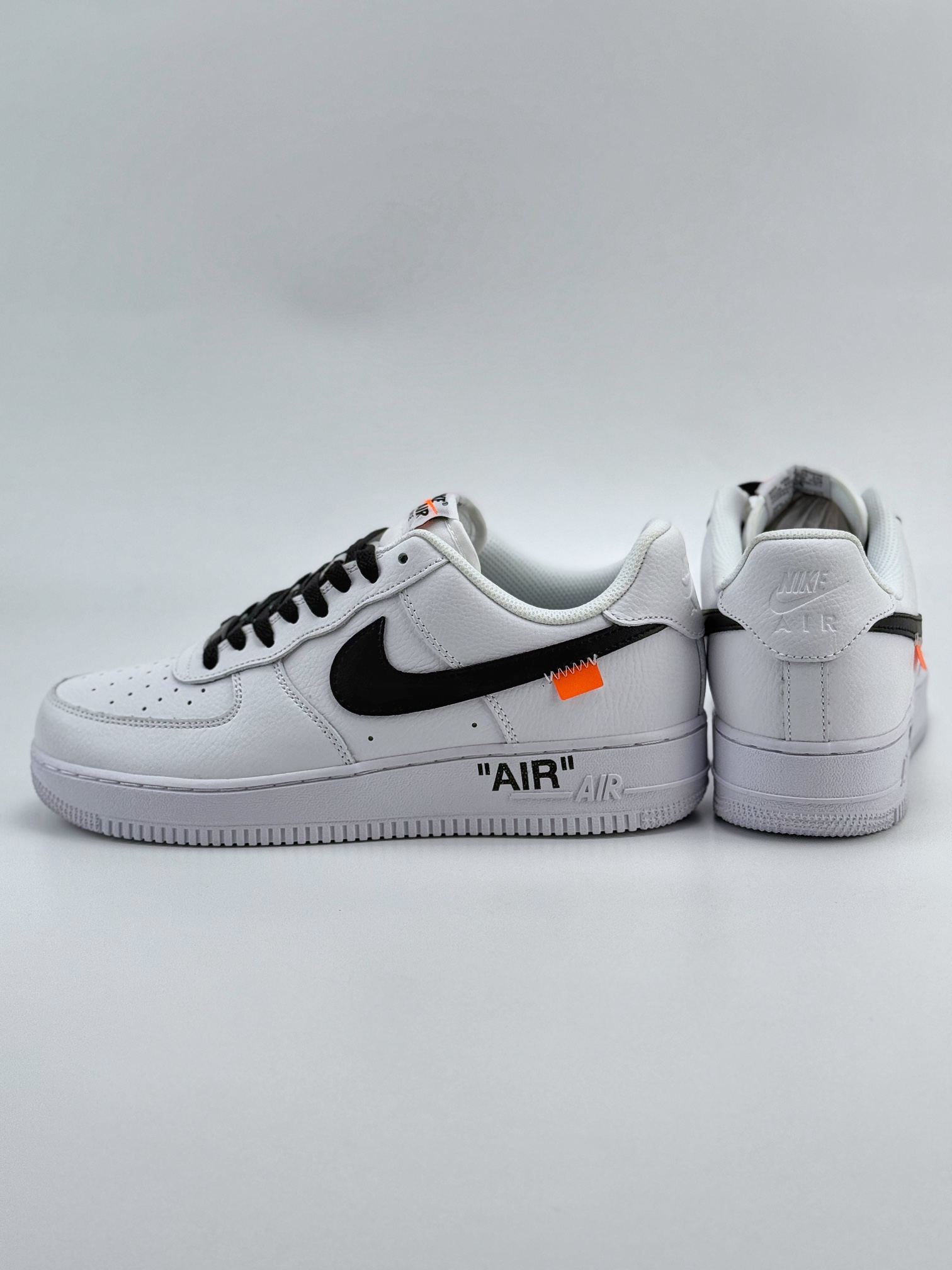 Nike Air Force 1 Low 07 白黑橙小标  FA2407-101