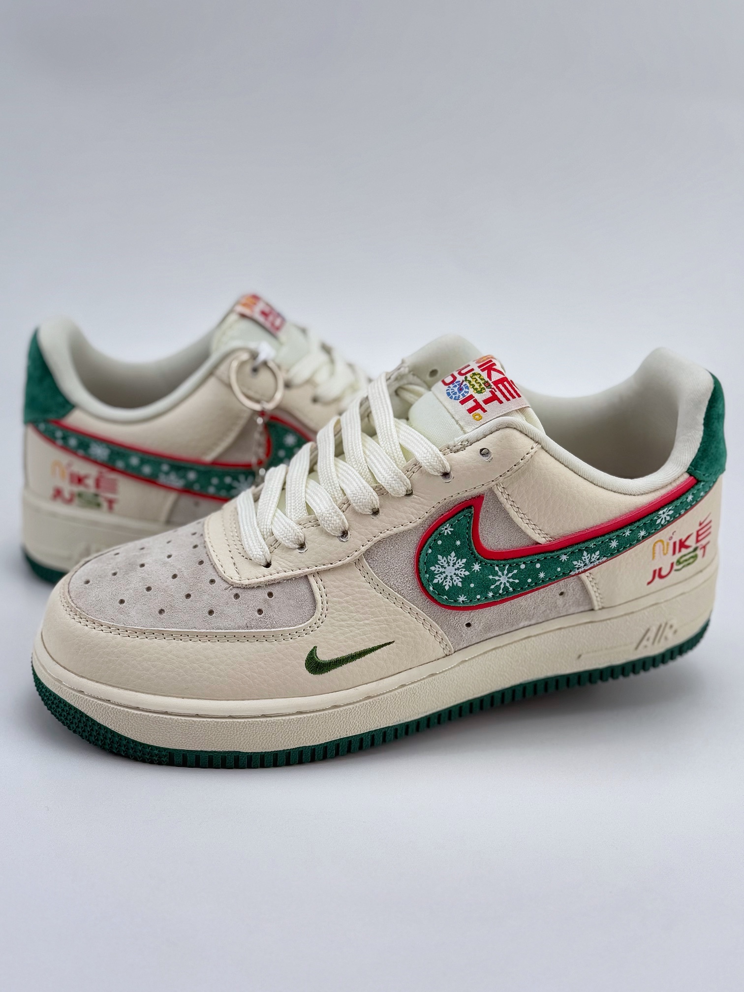 Nike Air Force 1 Low 07 x 白绿小钩  DF0188-034
