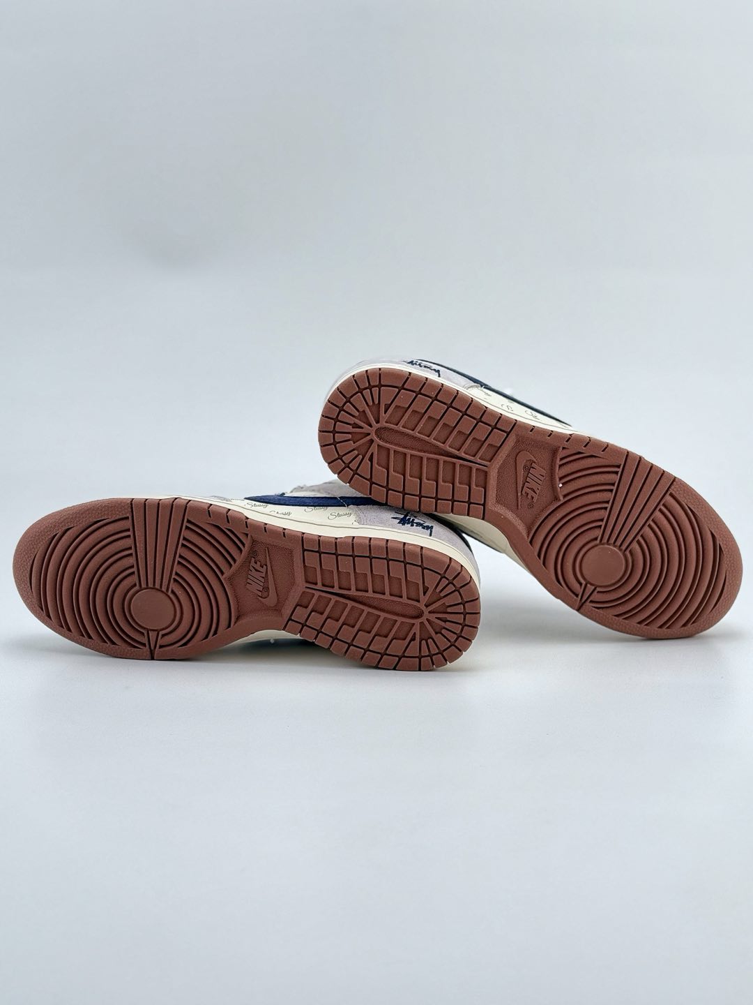 Nike SB Dunk Low x Stussy 米灰蓝小钩满天星 XS1086-012