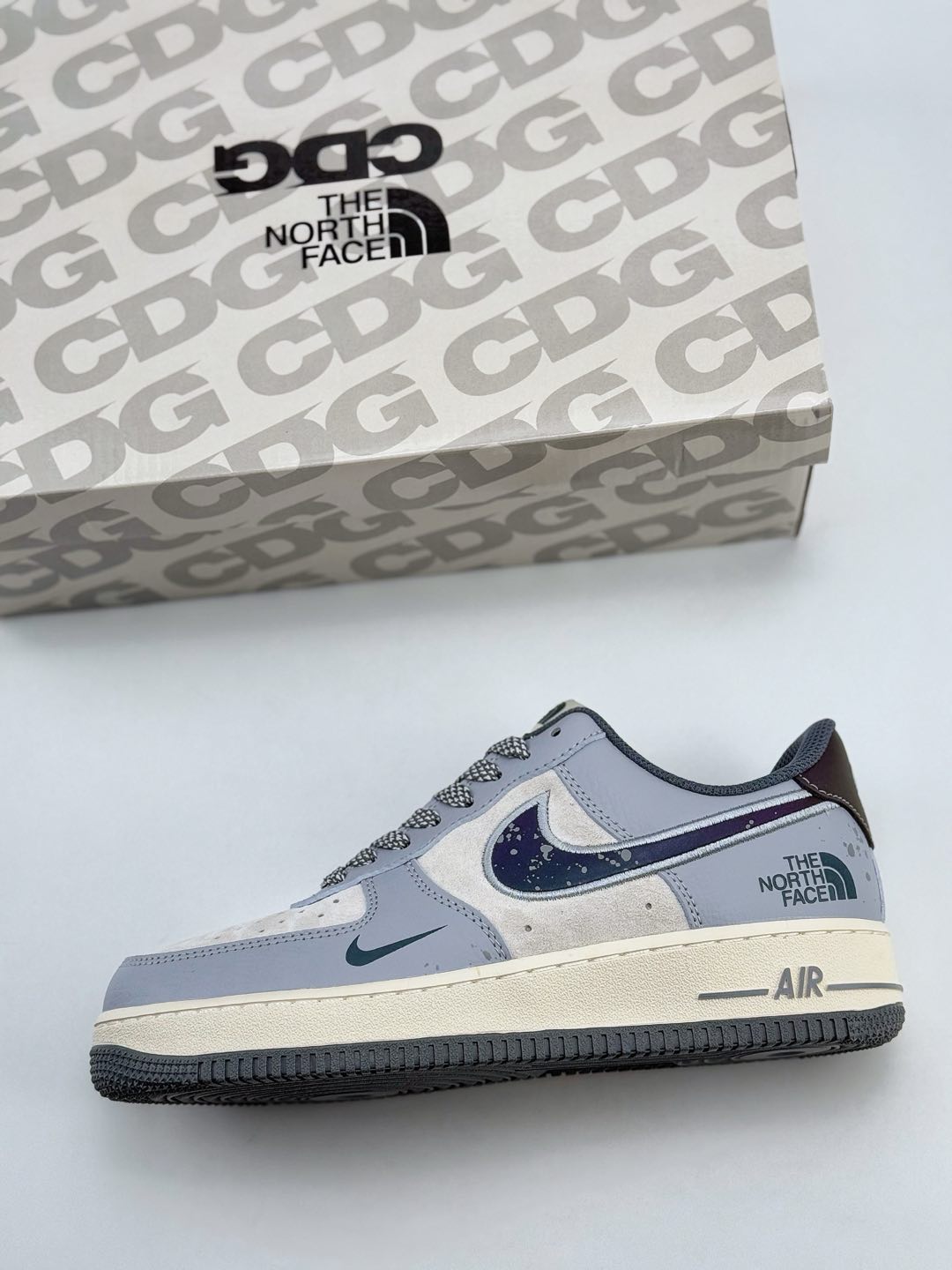 Nike Air Force 1 Low 07 x The North Face 灰蓝小钩满天星  DM6688-006