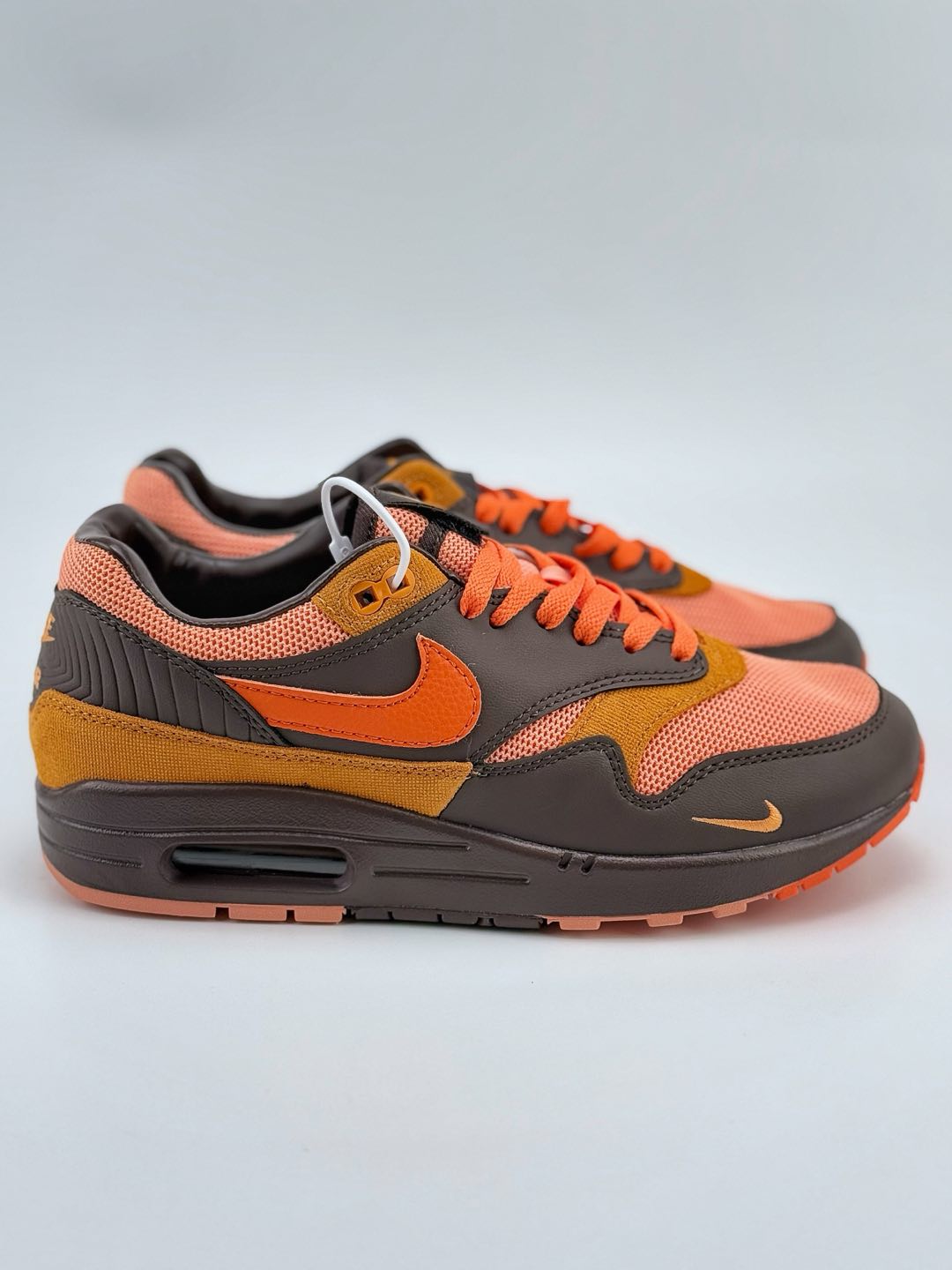 Nike Air Max 1 棕橙小钩 复古休闲跑步鞋  HF7346-200