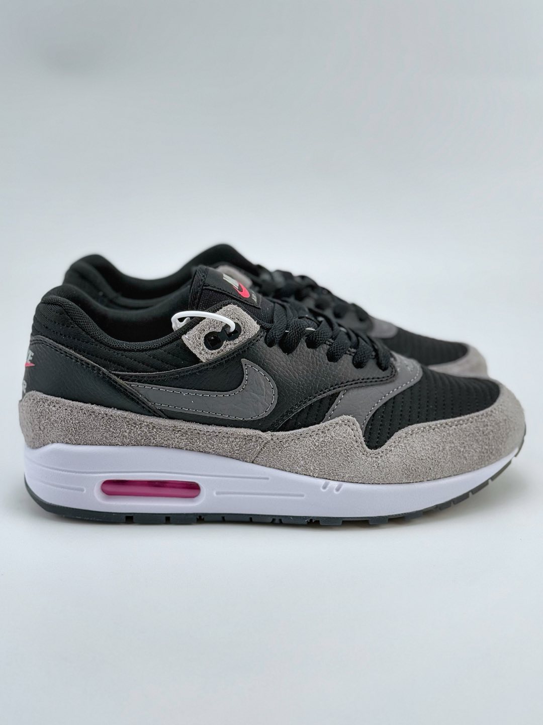 Nike Air Max 1 黑灰 复古休闲跑步鞋  HJ9292-070