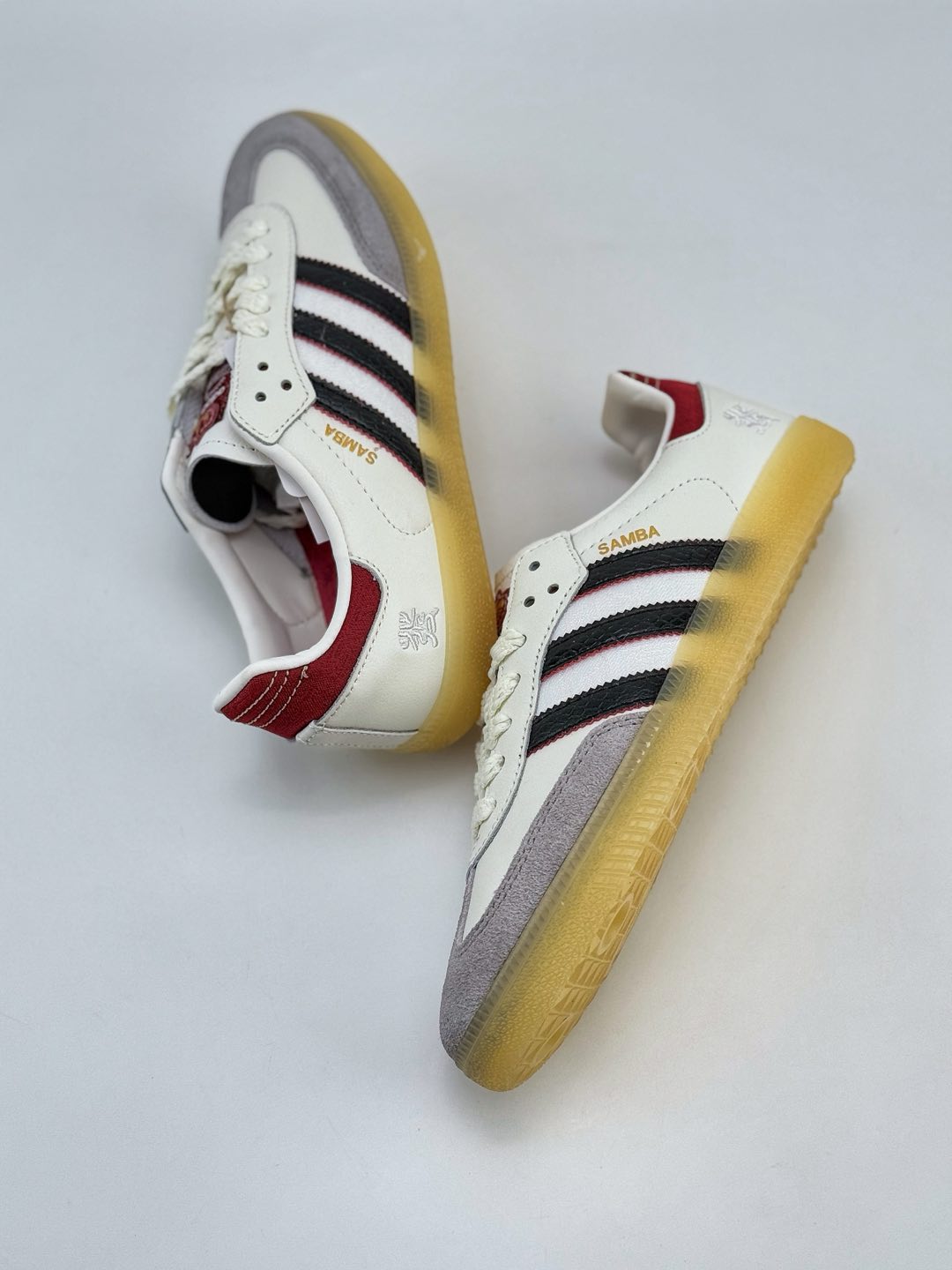 adidas originals Samba OG 蛇年限定 白黑红   JQ5976