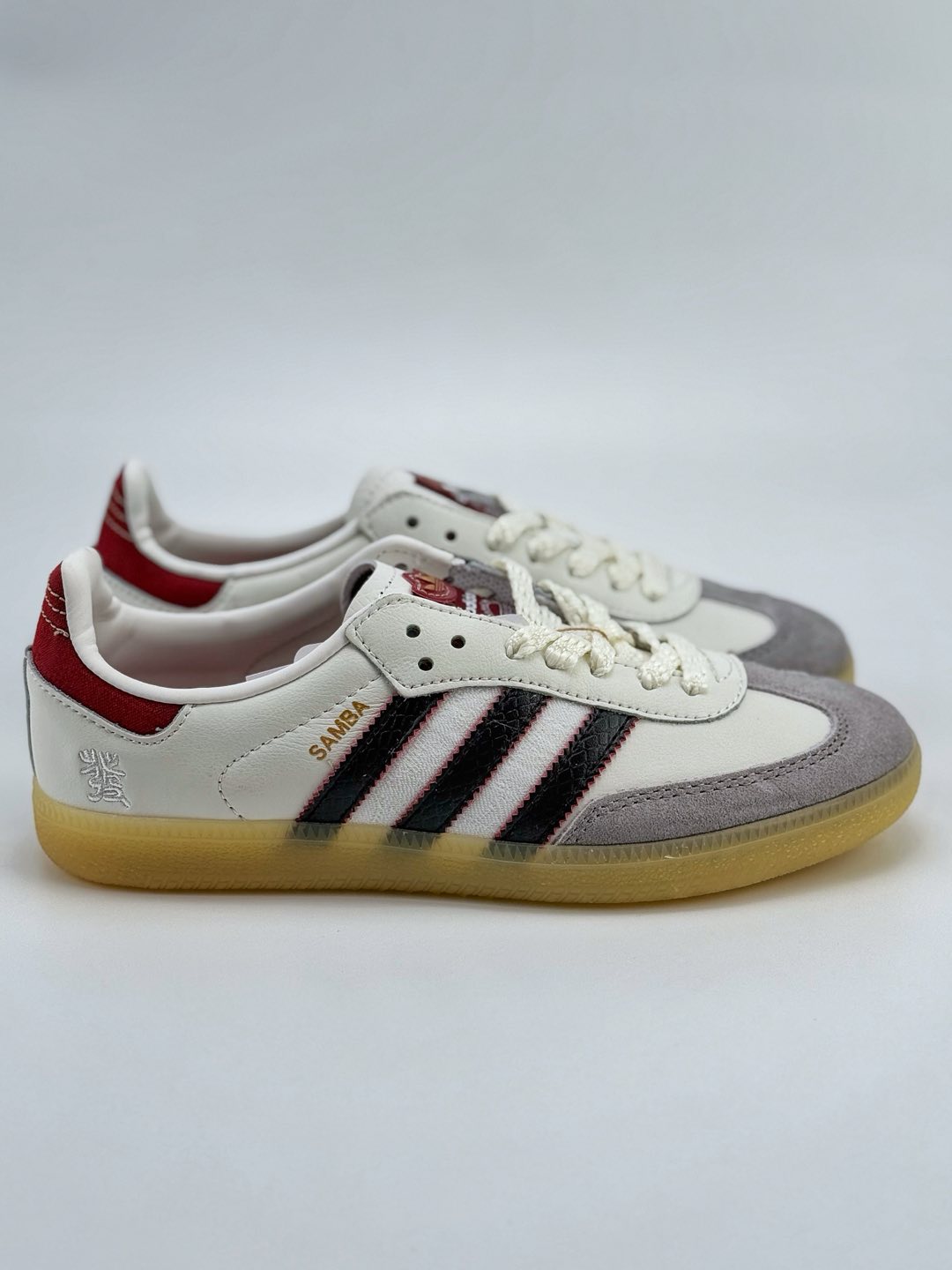 adidas originals Samba OG 蛇年限定 白黑红   JQ5976