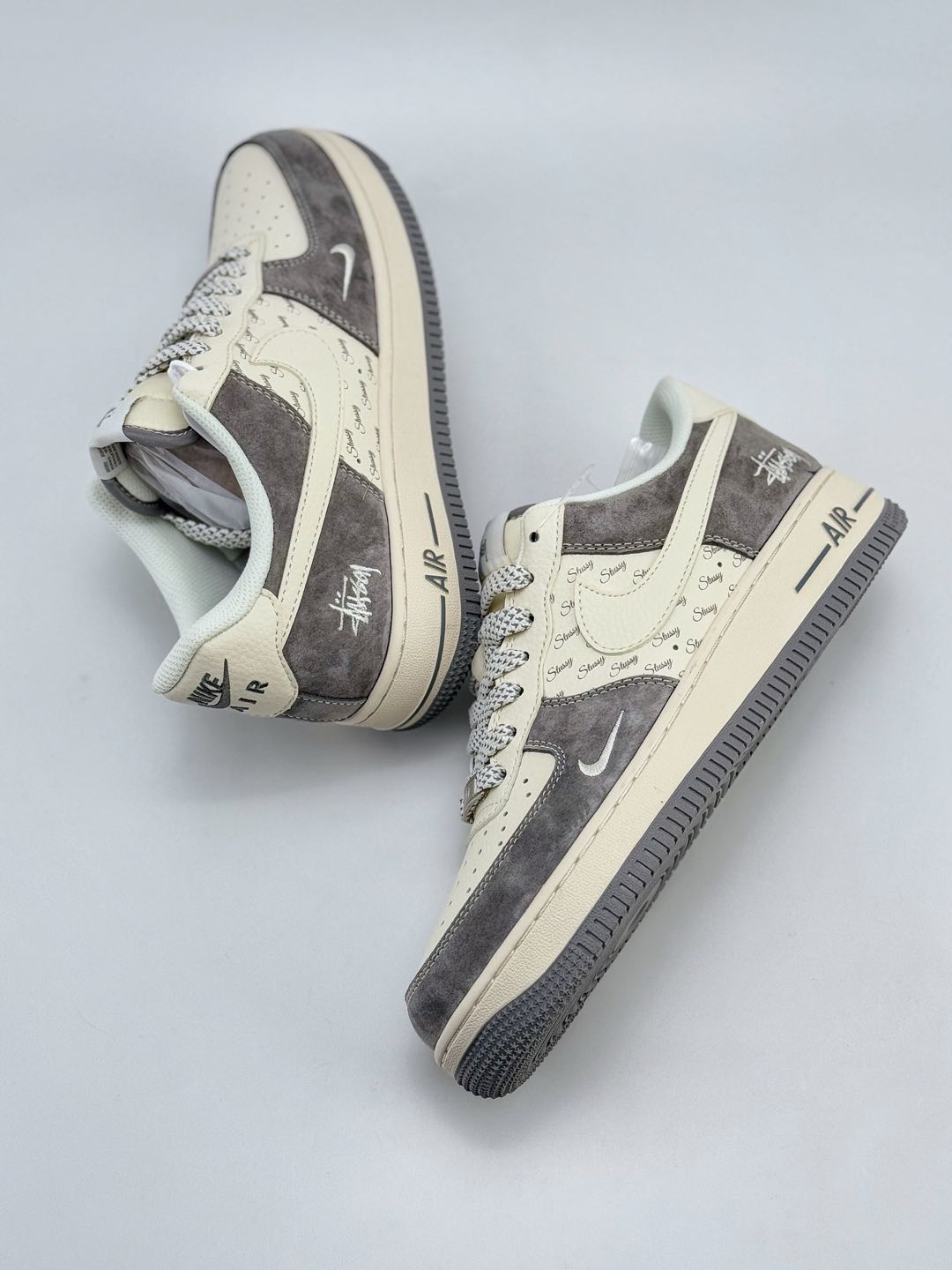 Nike Air Force 1 Low 07 x Stussy 白灰小钩满天星 XZ6188-672