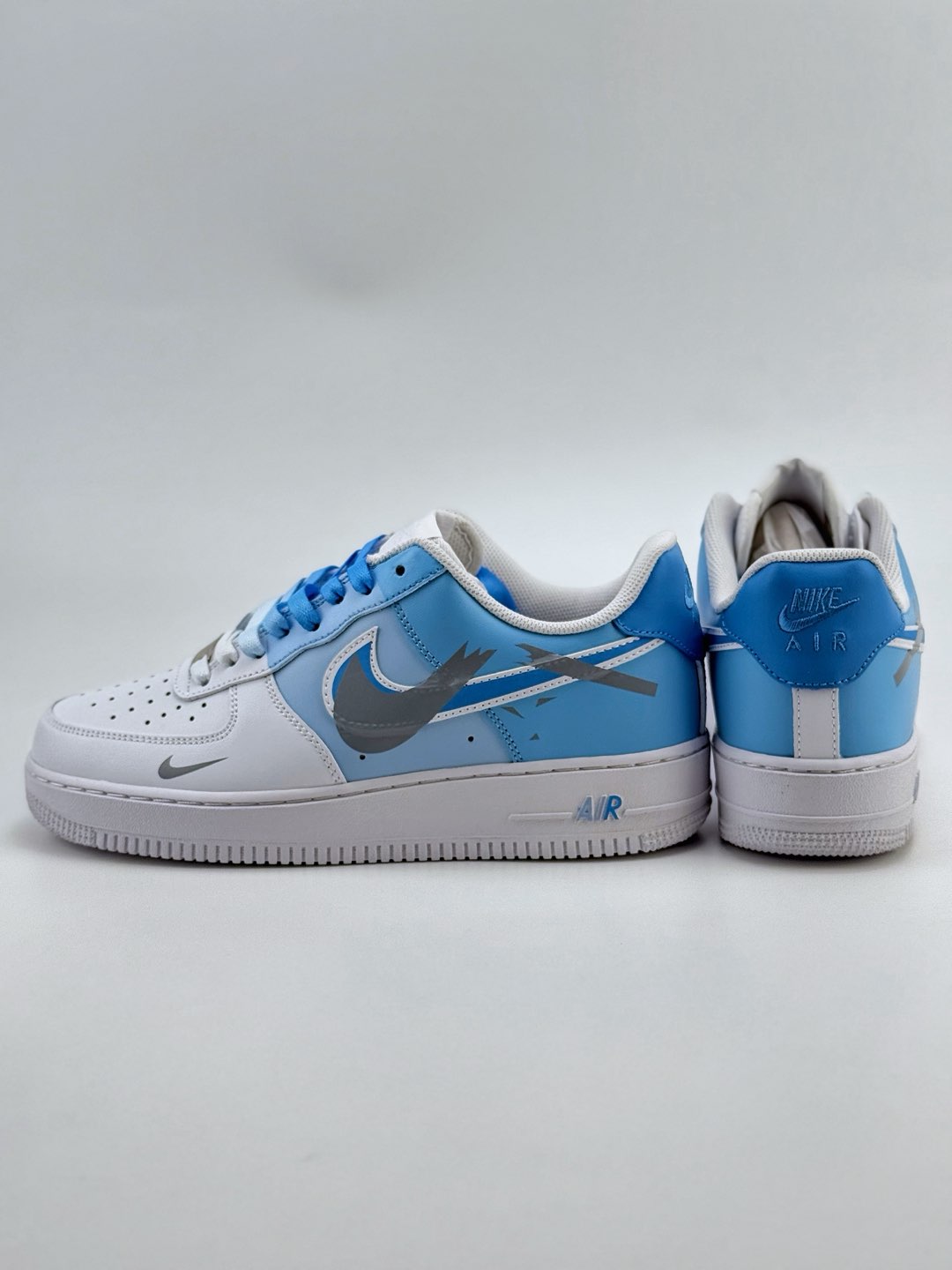 Nike Air Force 1 Low 07 白蓝断裂三钩  CW2288-952