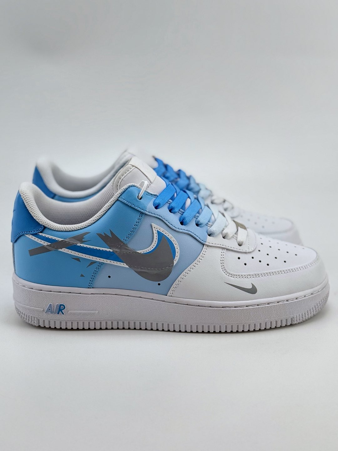 Nike Air Force 1 Low 07 白蓝断裂三钩  CW2288-952